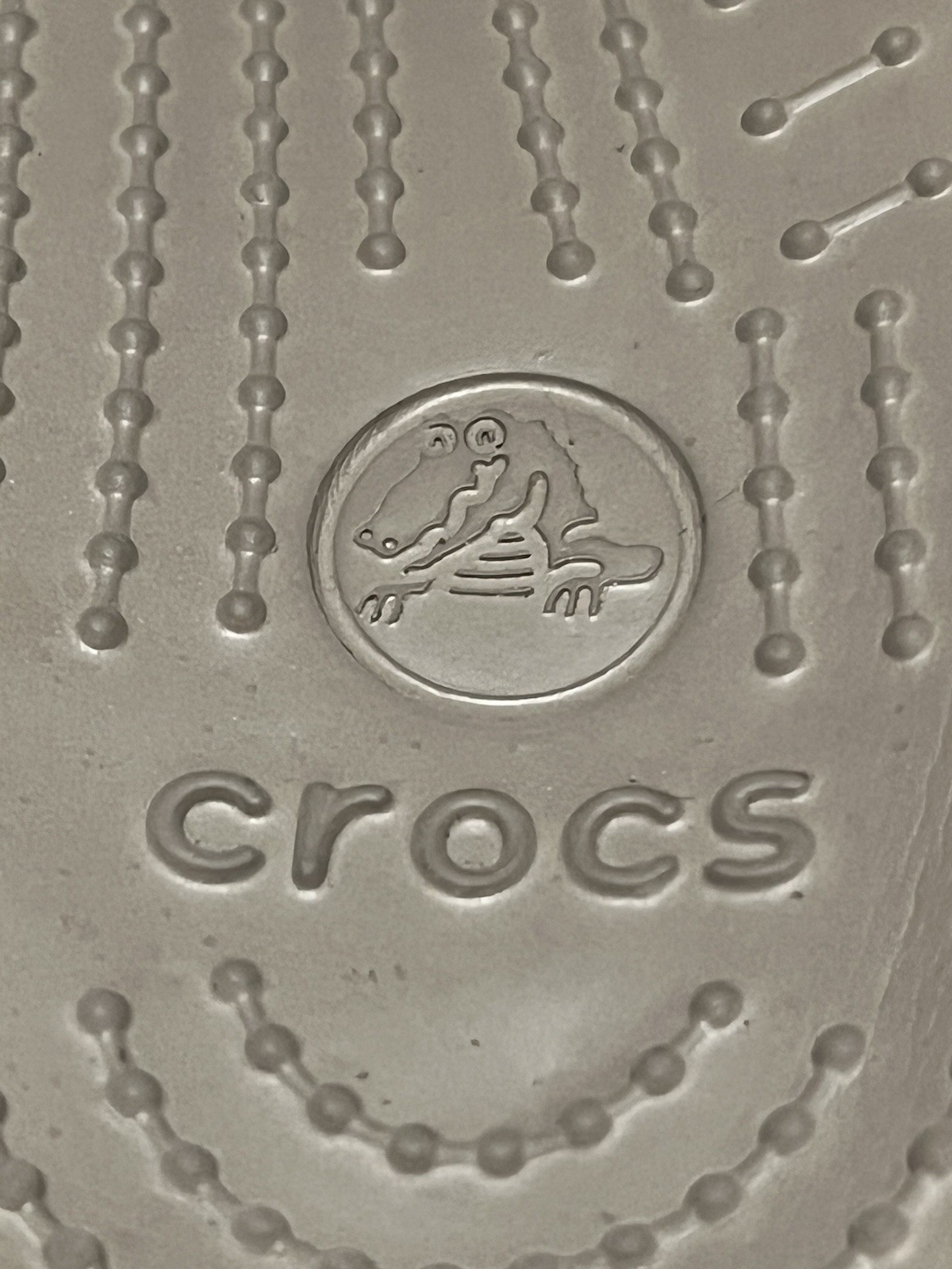 Crocs Cyprus IV Espresso Brown & Mushroom Beige block heels sandals 10 / 41.5