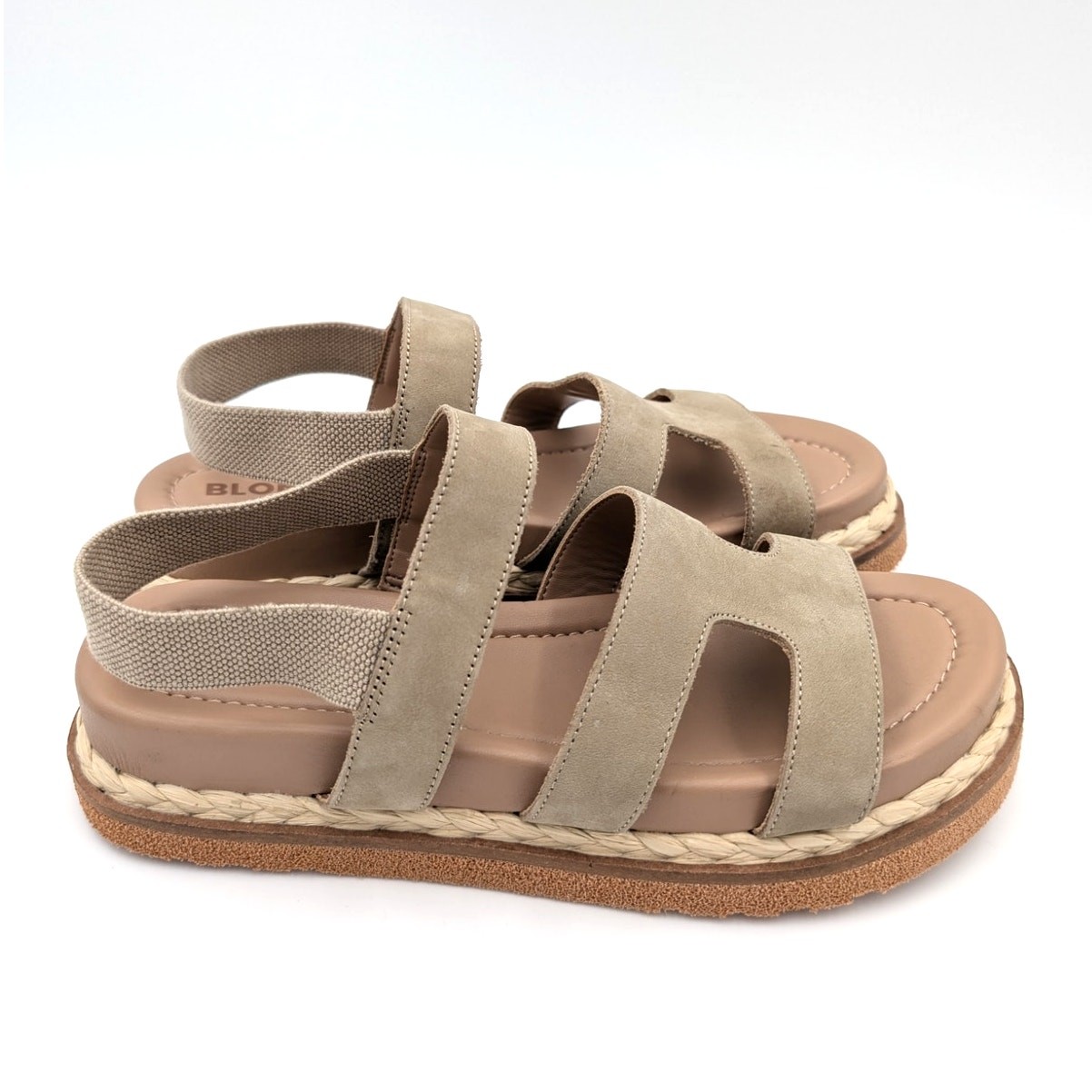 Blondo Fernanda Slingback Platform Sandal Women’s Sand Tan Size US10M EU41