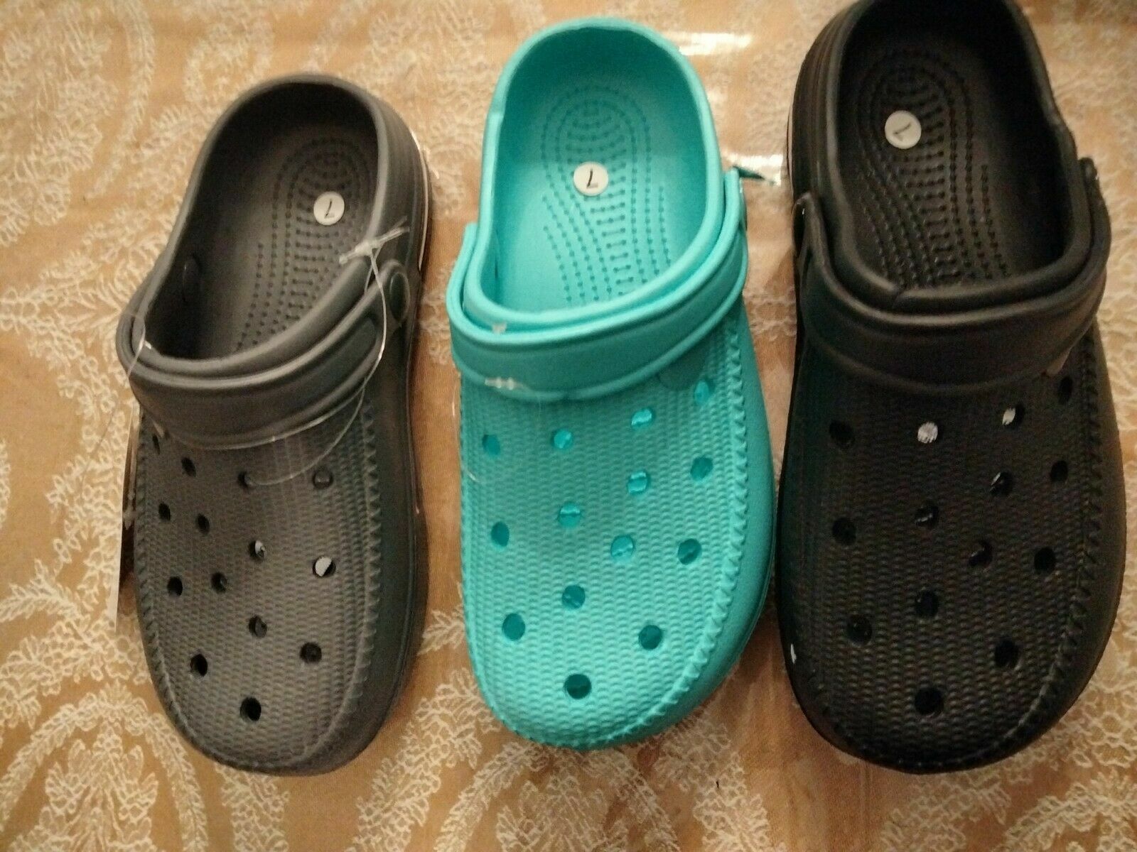 NEW Women Garden Clogs Back Strap Slip On Water NURSE Shoes Light Weight
