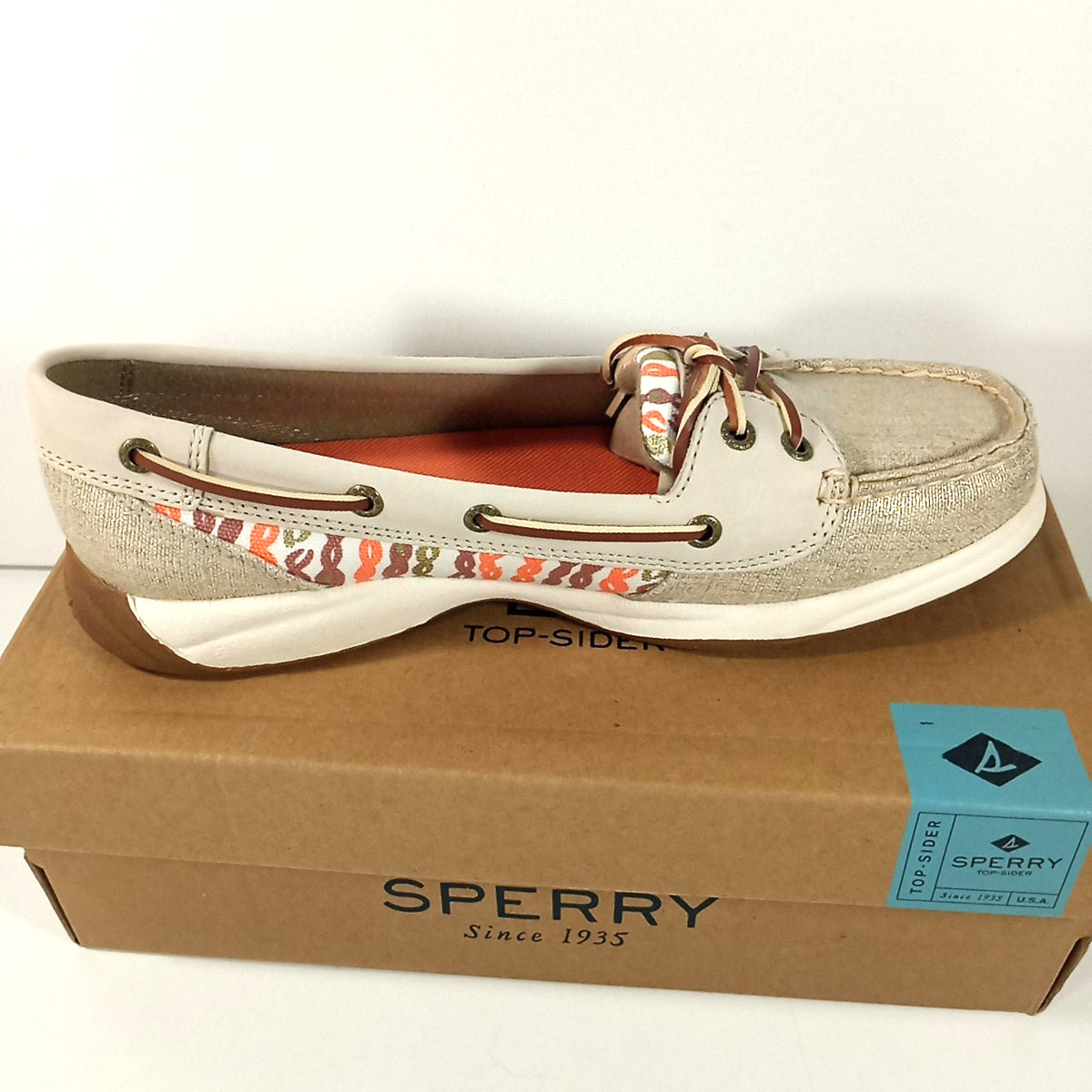 NOS Sperry Women’s Laguna Oat / Corral US 8 MM
