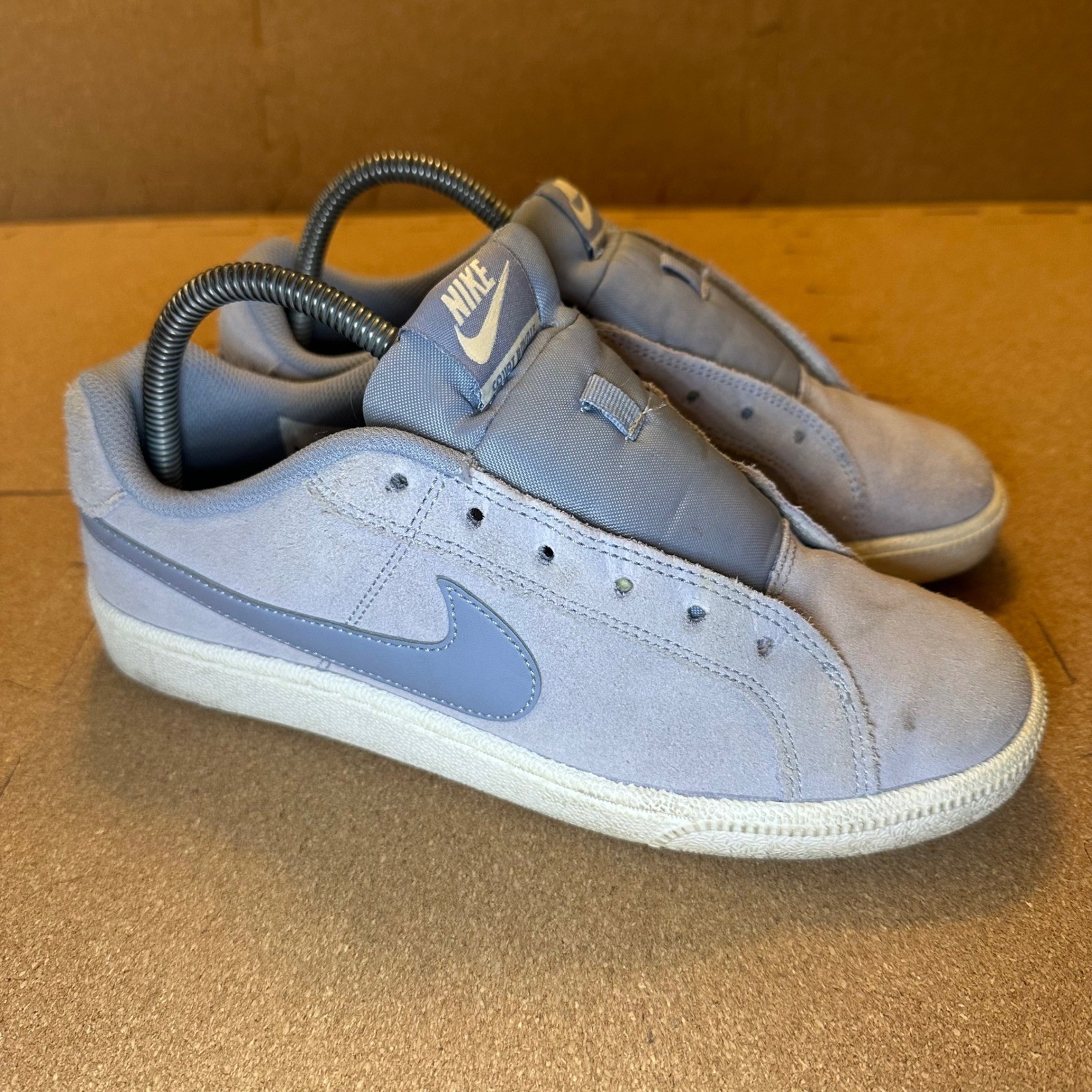 Nike Court Royale Suede Lavender Blue Low Top Sneakers 916795-002 Womens 8