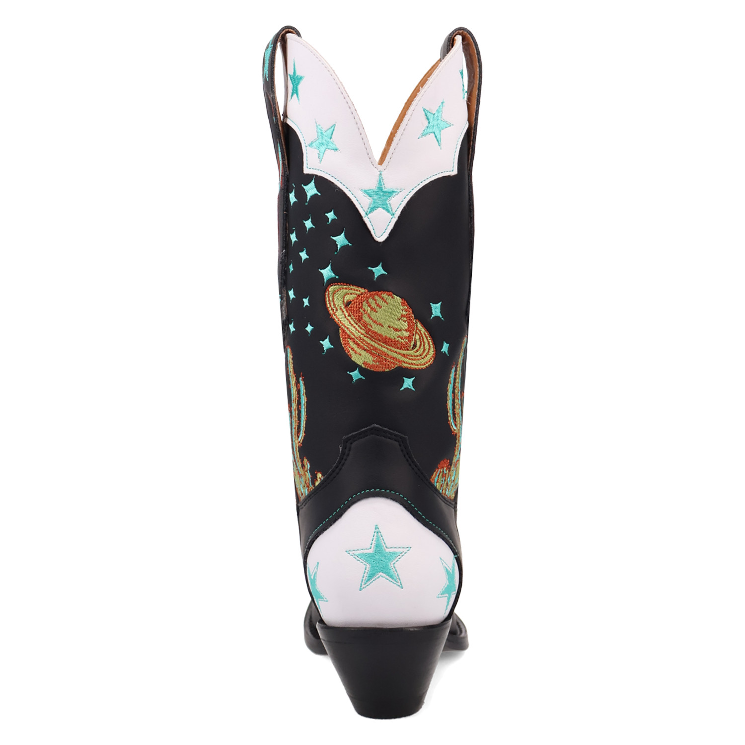Dingo Ladies Space Cowgirl Black Leather Western Boot DI2396-BK