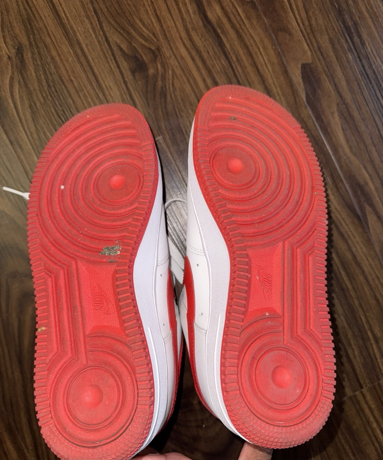 Nike By You Air Force 1 Low Custom White/Red CT7875-994 Women’s Size 6