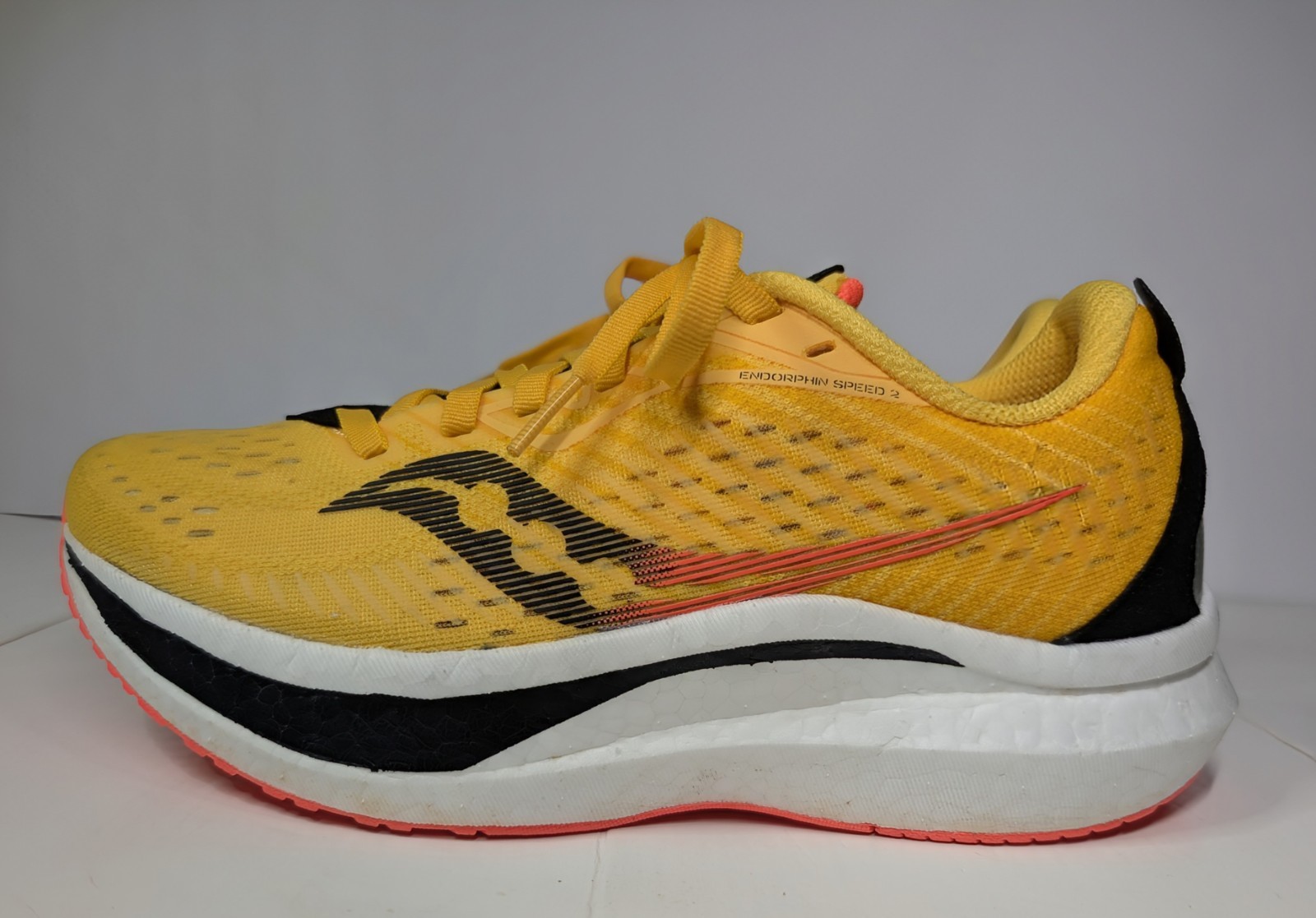Saucony Endorphin Speed 2 Women’s Running Shoes Size 7 Yellow S10688-16 Speedrol