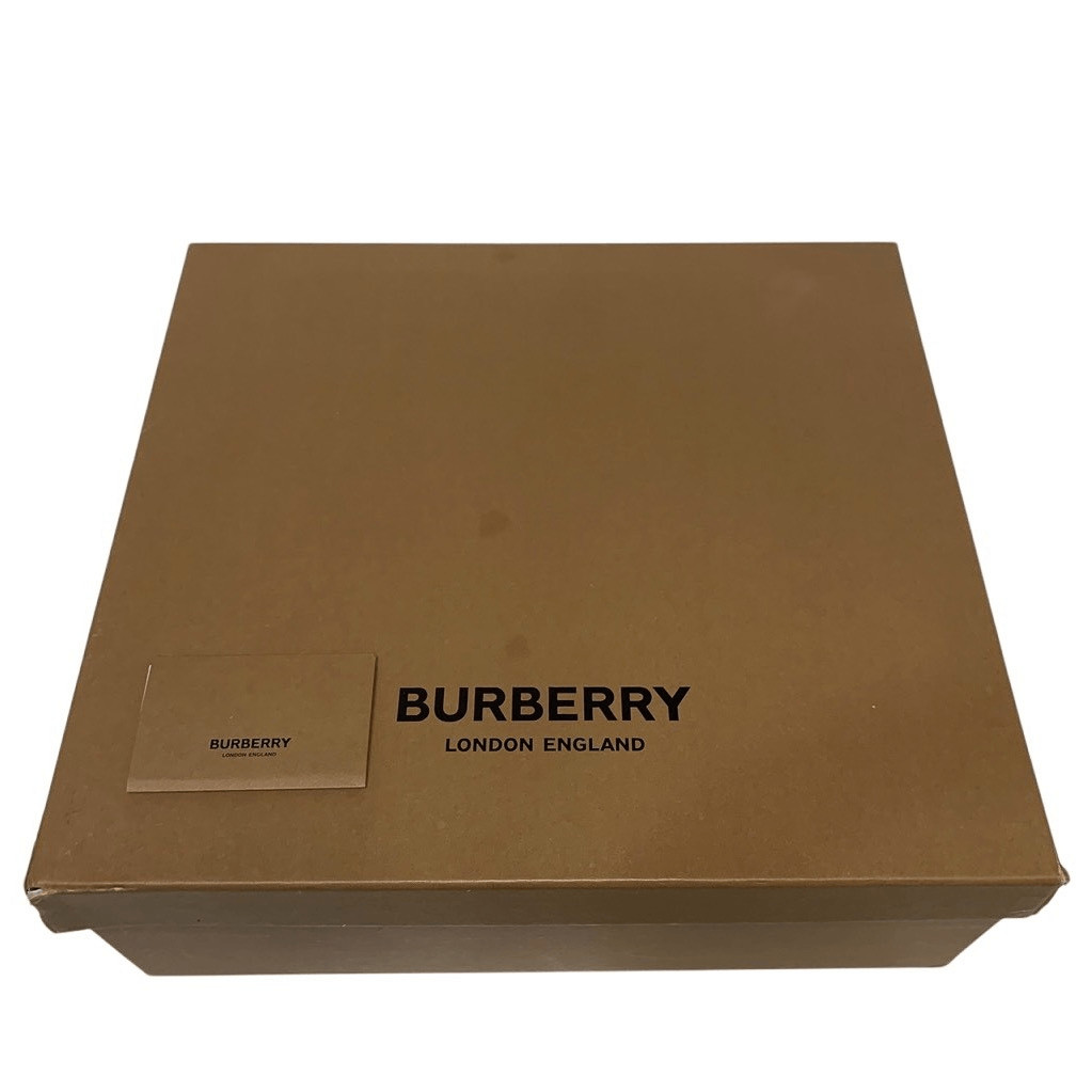 Burberry Danielle Low Calf Nova Check Heeled Boot EU 38 Leather and Wool Pull On