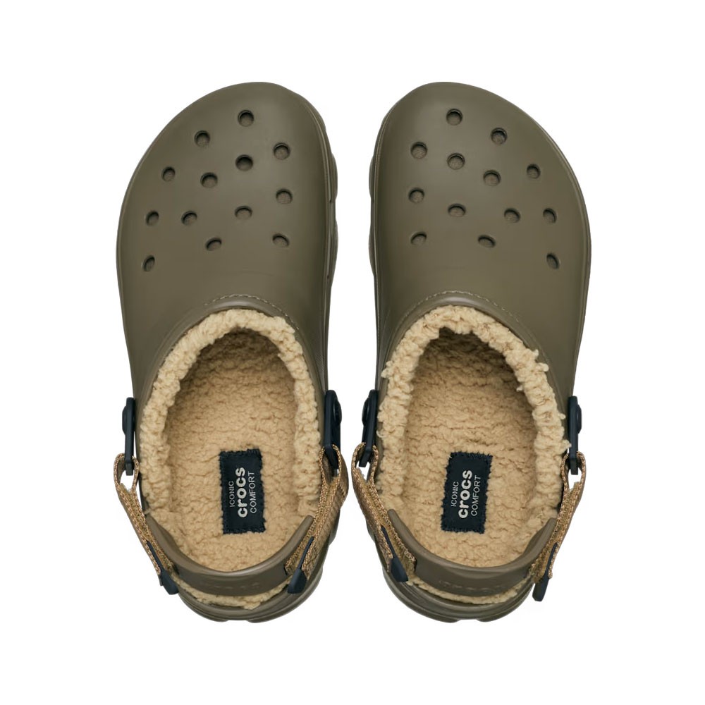New CROCS Womens ALL TERRAIN LINED CLOG 207936-267 WALNUT US W 6-11 TAKSE
