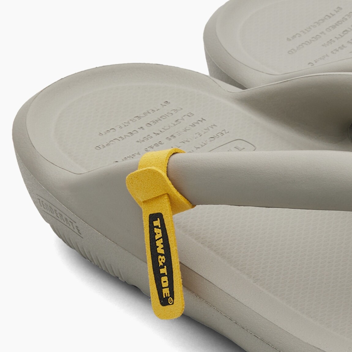 New TAW&TOE FLIP FLOP ZEROVITY OG STONE GRAY Z-FF-STAJ Light Weight UNISEX TAKSE