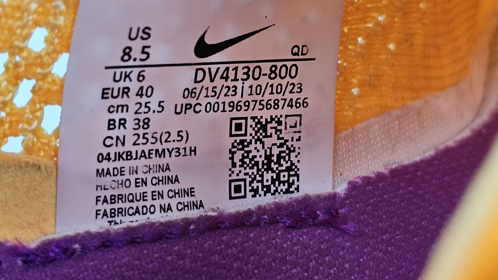 Nike Zoomx Vaporfly Next% 3 Running Shoes Womens 8.5 Solar Orange DV4130-800
