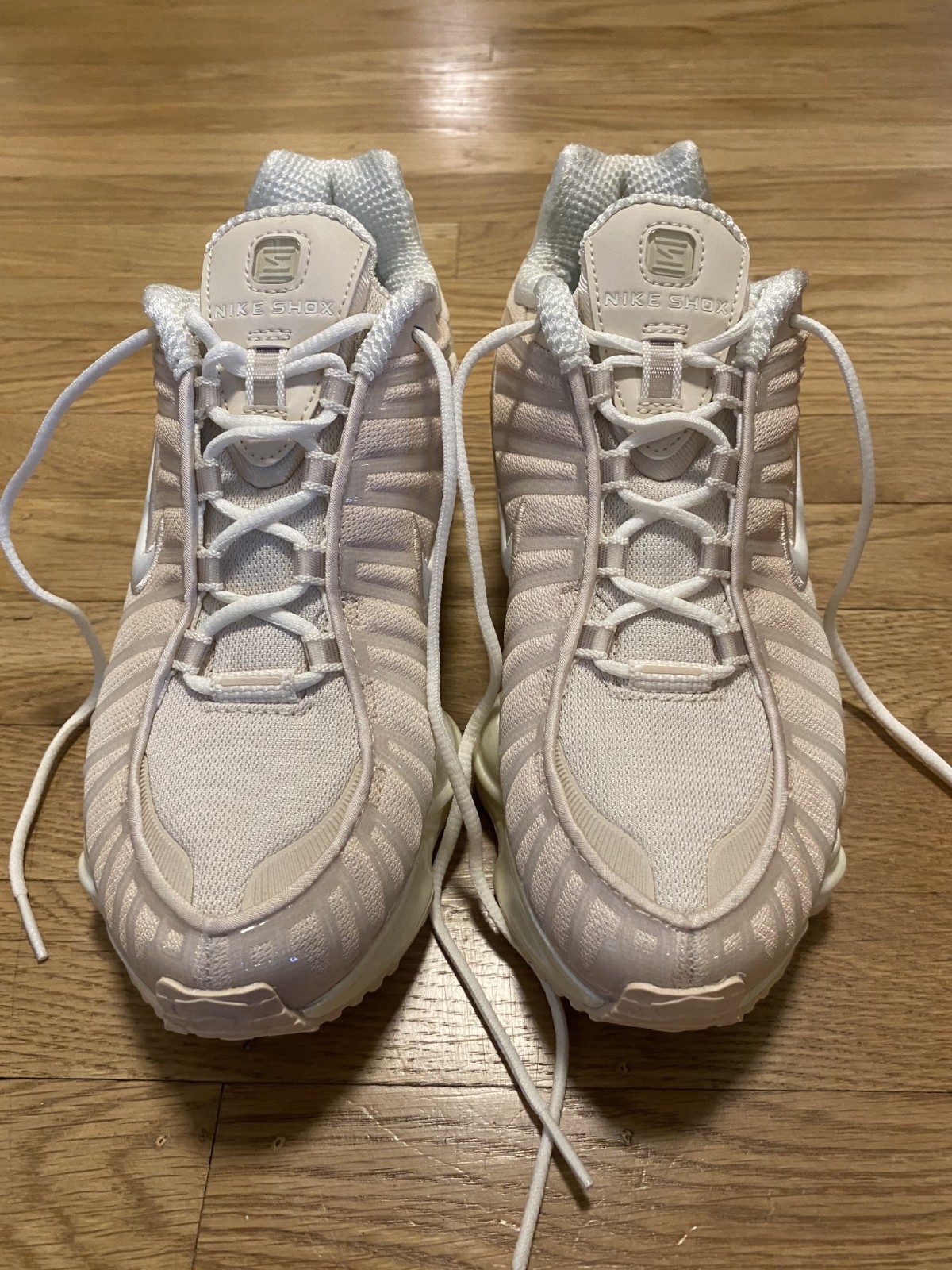 Size 8 – NEW Nike Shox TL Pearl White Particle Pink W