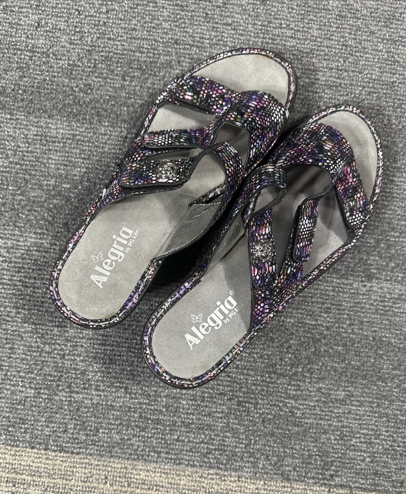 Alegria Lot 299 Loti Funtastic Fashion Wedge Sandals Women’s EU 41 – US 10/10.5