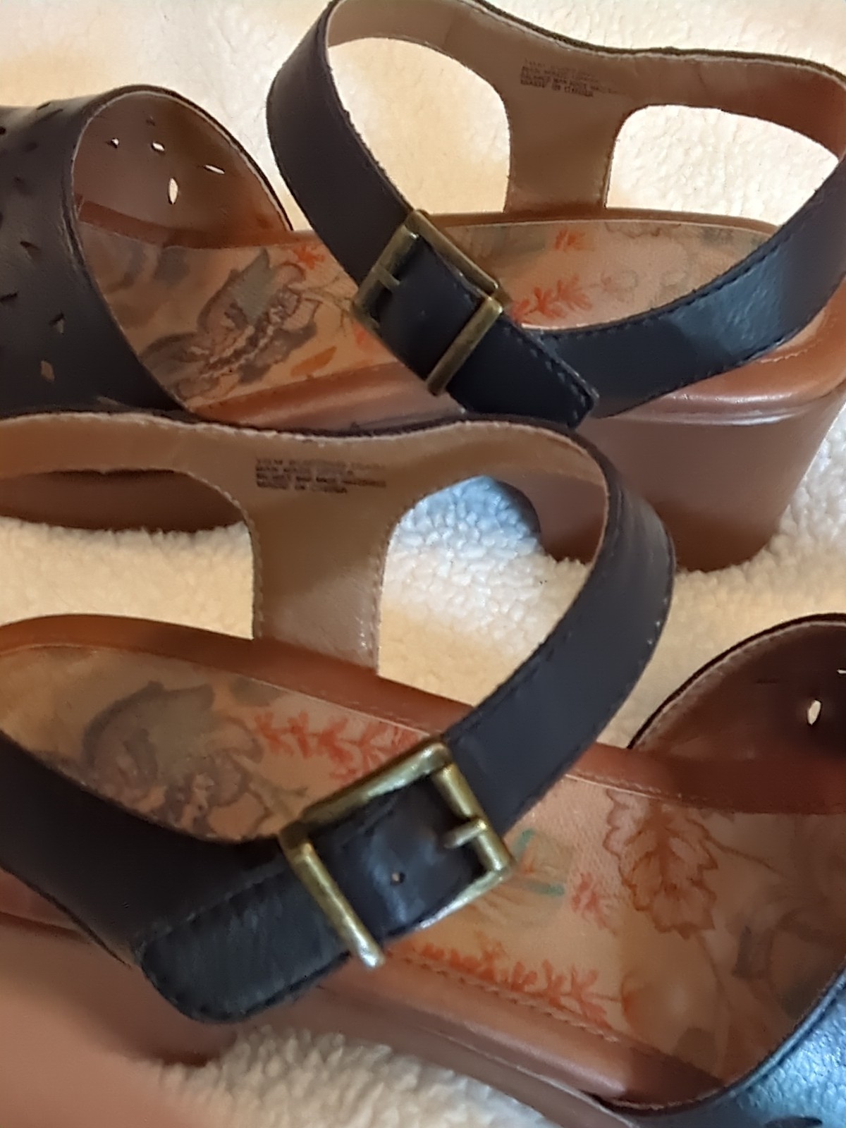 Boc Jasmine Mary Jane Sandals – Black – Closed Round Toe – Women’s Size 10
