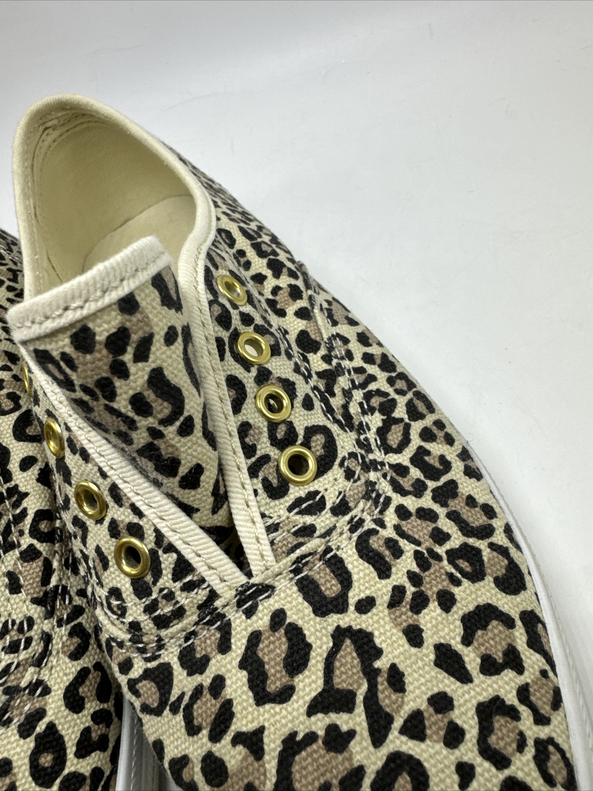 Kelly & Katie Tennis Sneaker Shoes Size 6.5 Solid Animal Print Lace Foam Insole