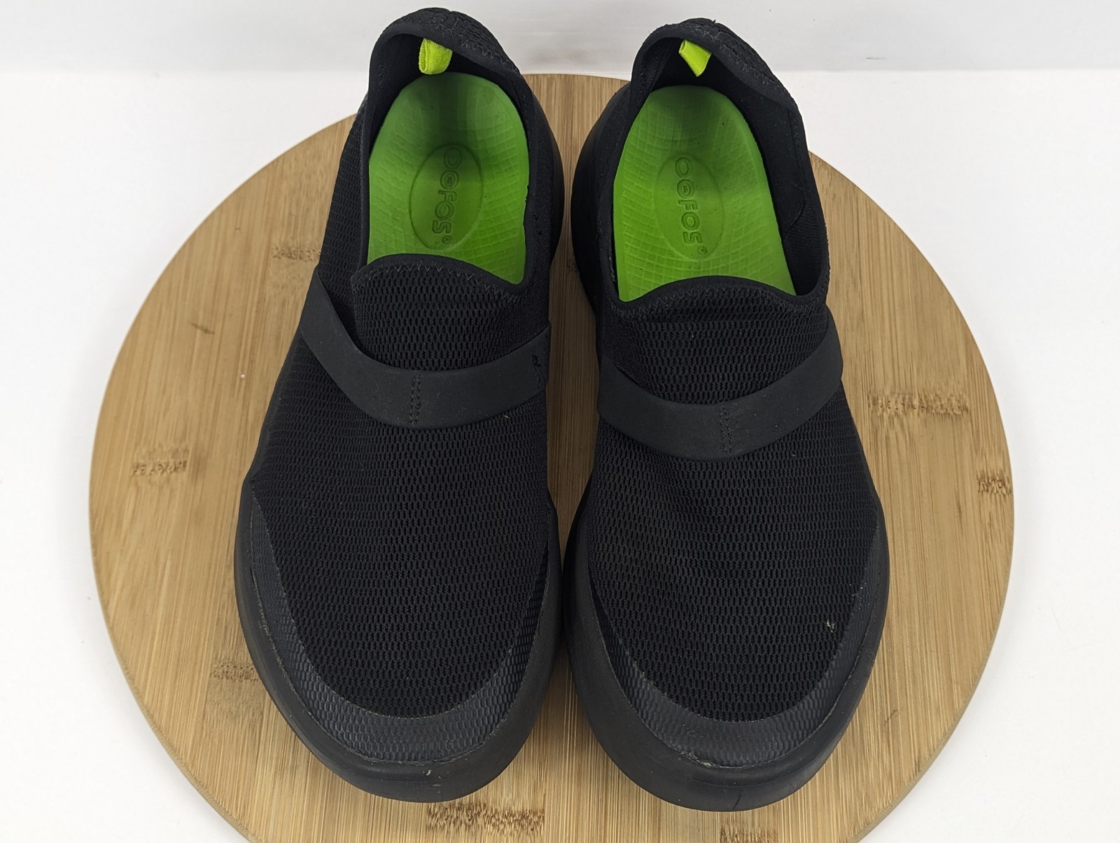 OOFOS Shoes OOmg eeZee Low Womens 10 Black Casual Walking Slip On Recovery