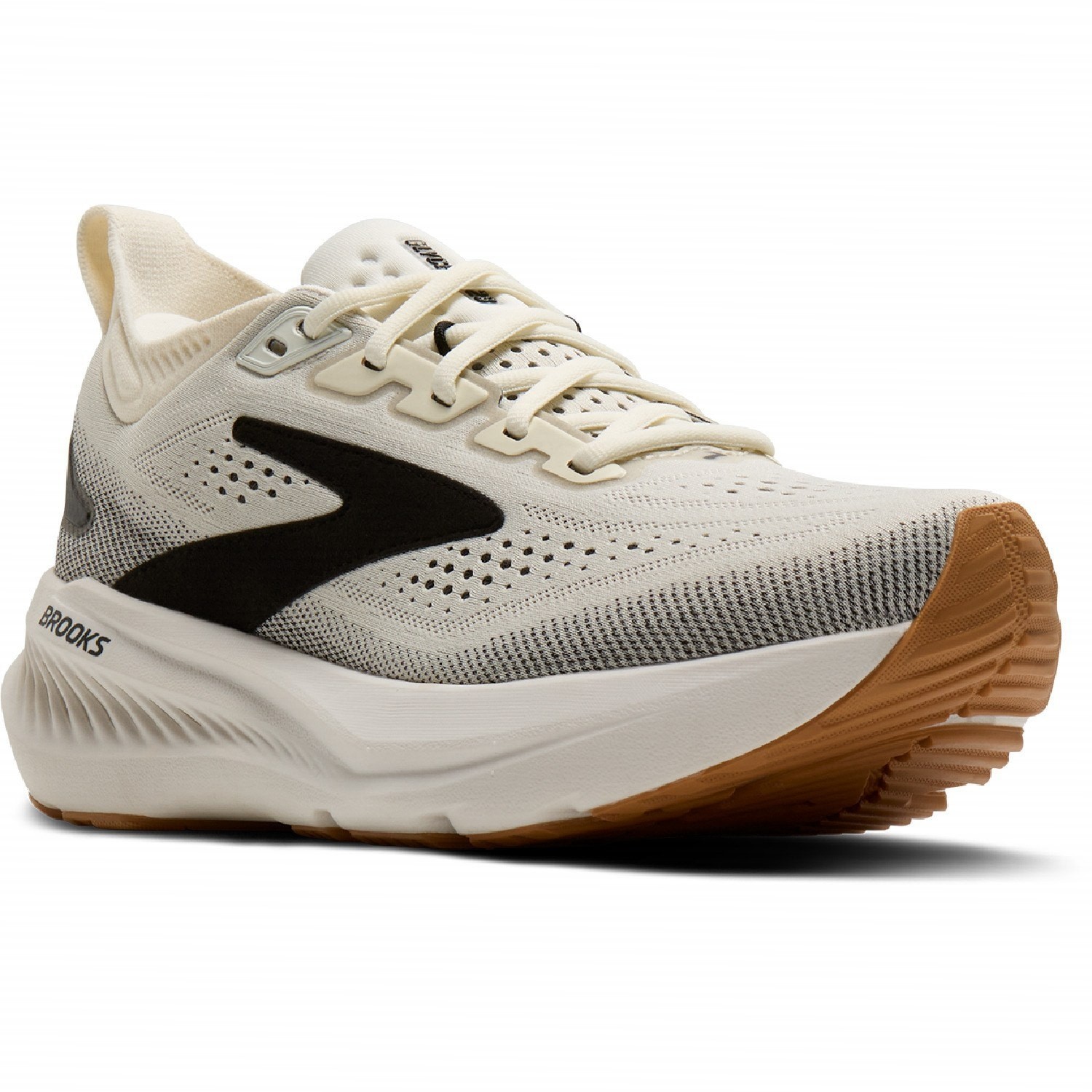 Brooks Women’s Glycerin 23 Running Shoes, White/Black (NEW)