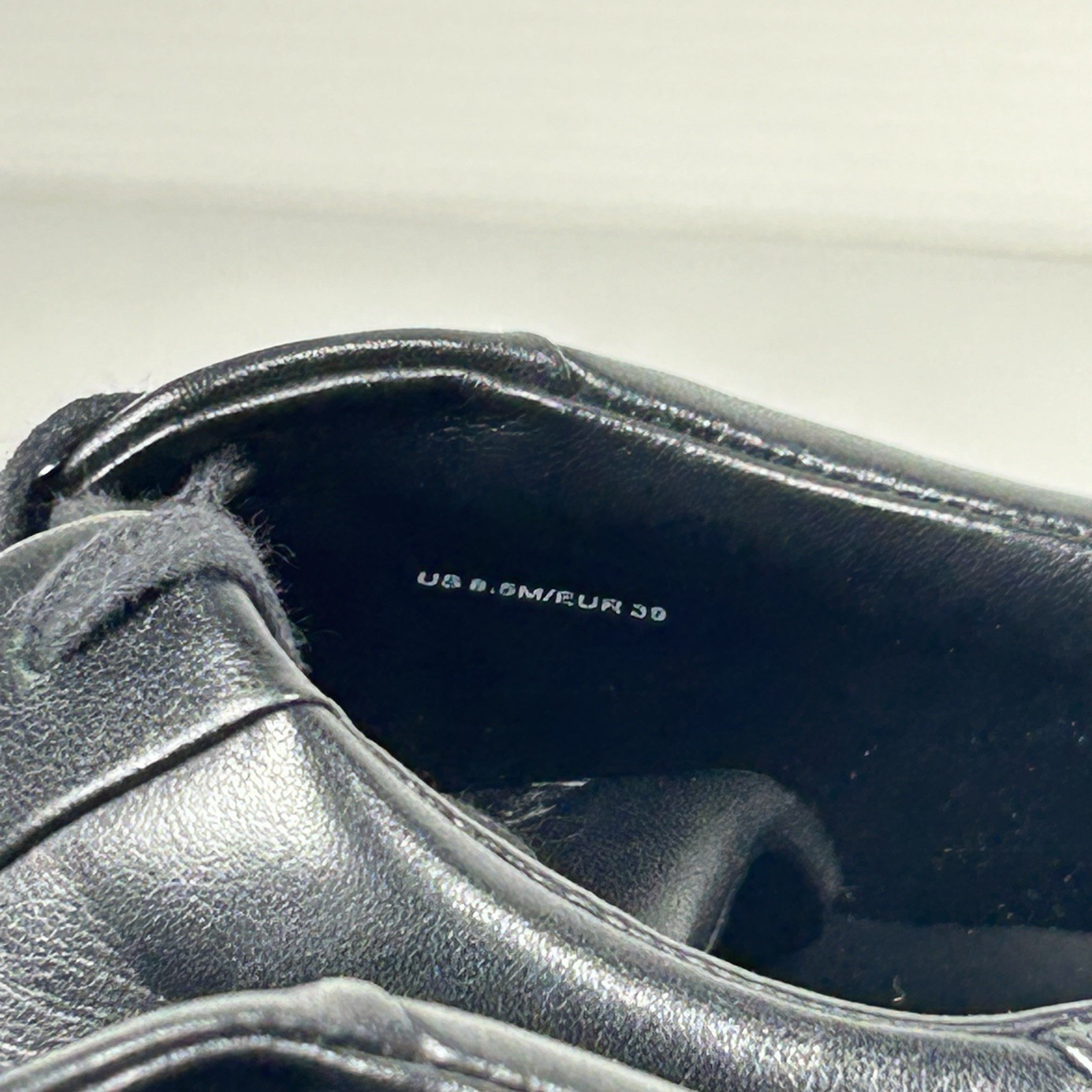 Vince. Size 8.5 Leather Platform Lace Up Sneaker NEW Black White Benfield $199