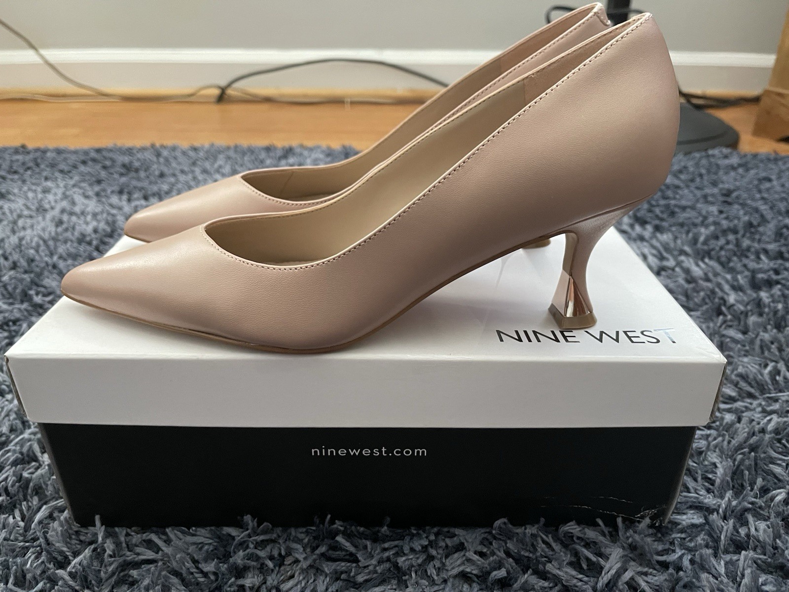 Nine West Ariella Light Natural Heel, Size: 9M
