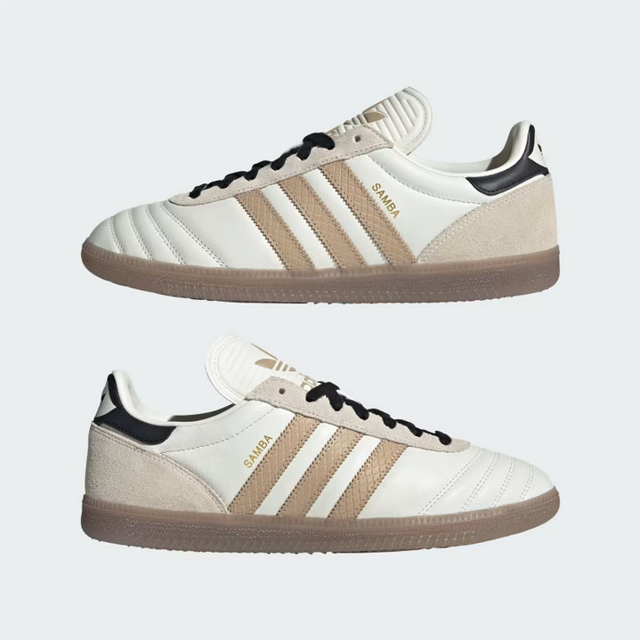 Adidas Samba JP Off White / Magic Beige / Core Black Shoes Sneakers JQ7824 (G)