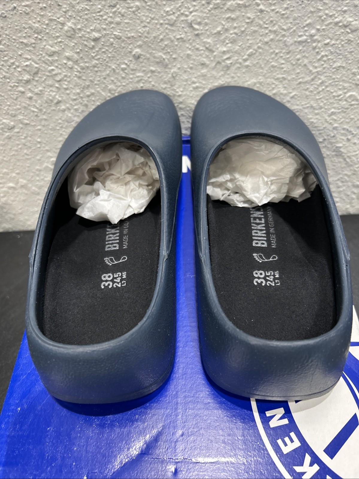 Birkenstock Profi-Birki Color Blue EU 38 US W7 M5