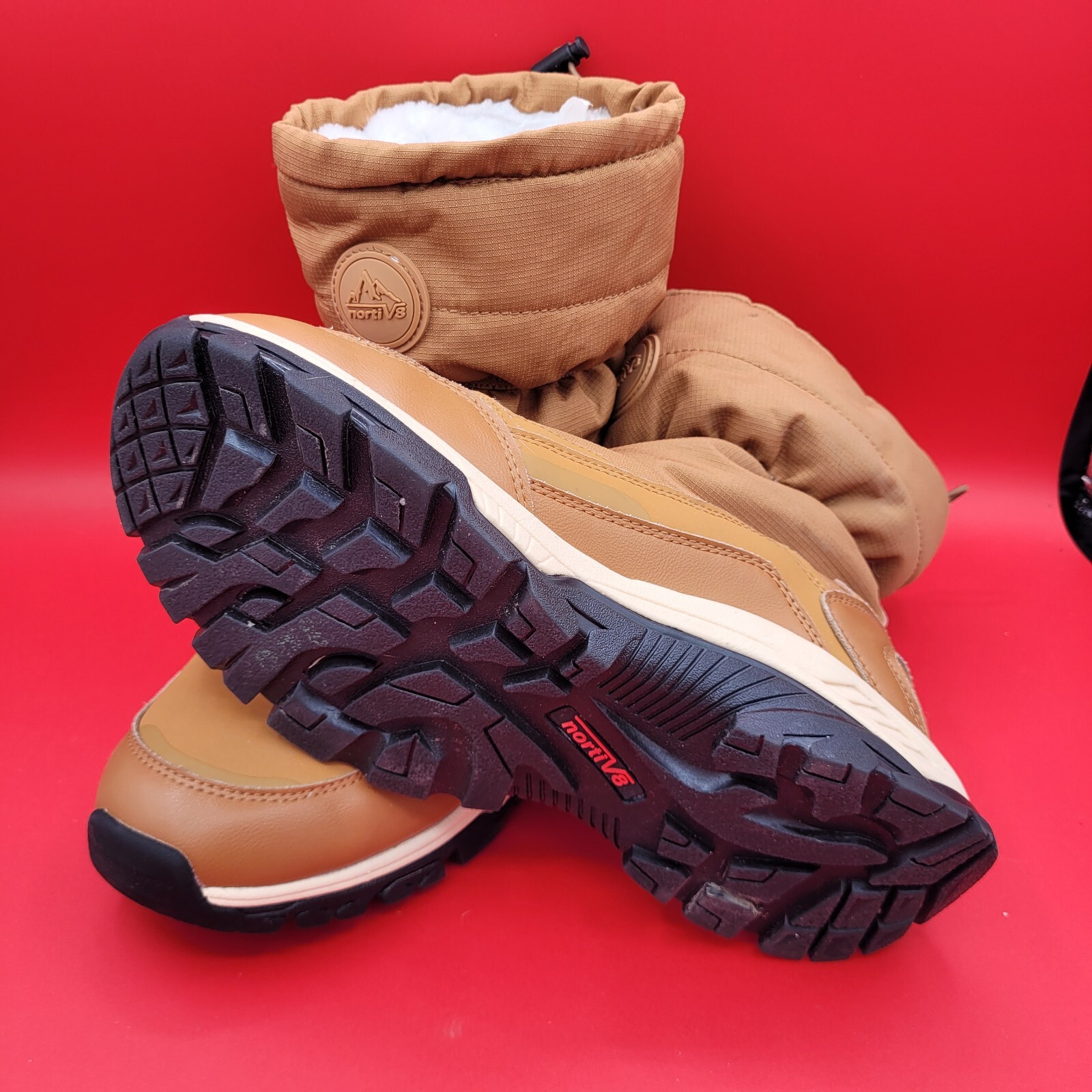 NORTI V8 Womans Above Ankle Insulated Lined Winter Boots Size 8.5