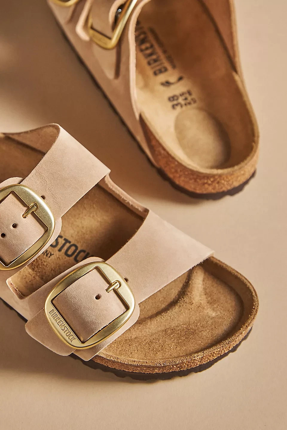 Birkenstock Arizona Big Buckle Nubuck Sandals – Free Shipping US
