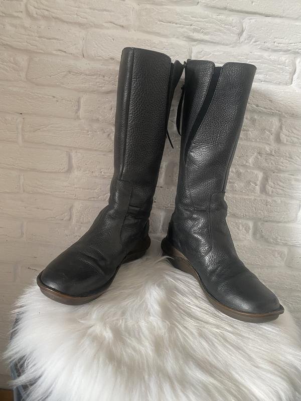 Women Dr Martens Boots Black Leather 36.5 #3KX0