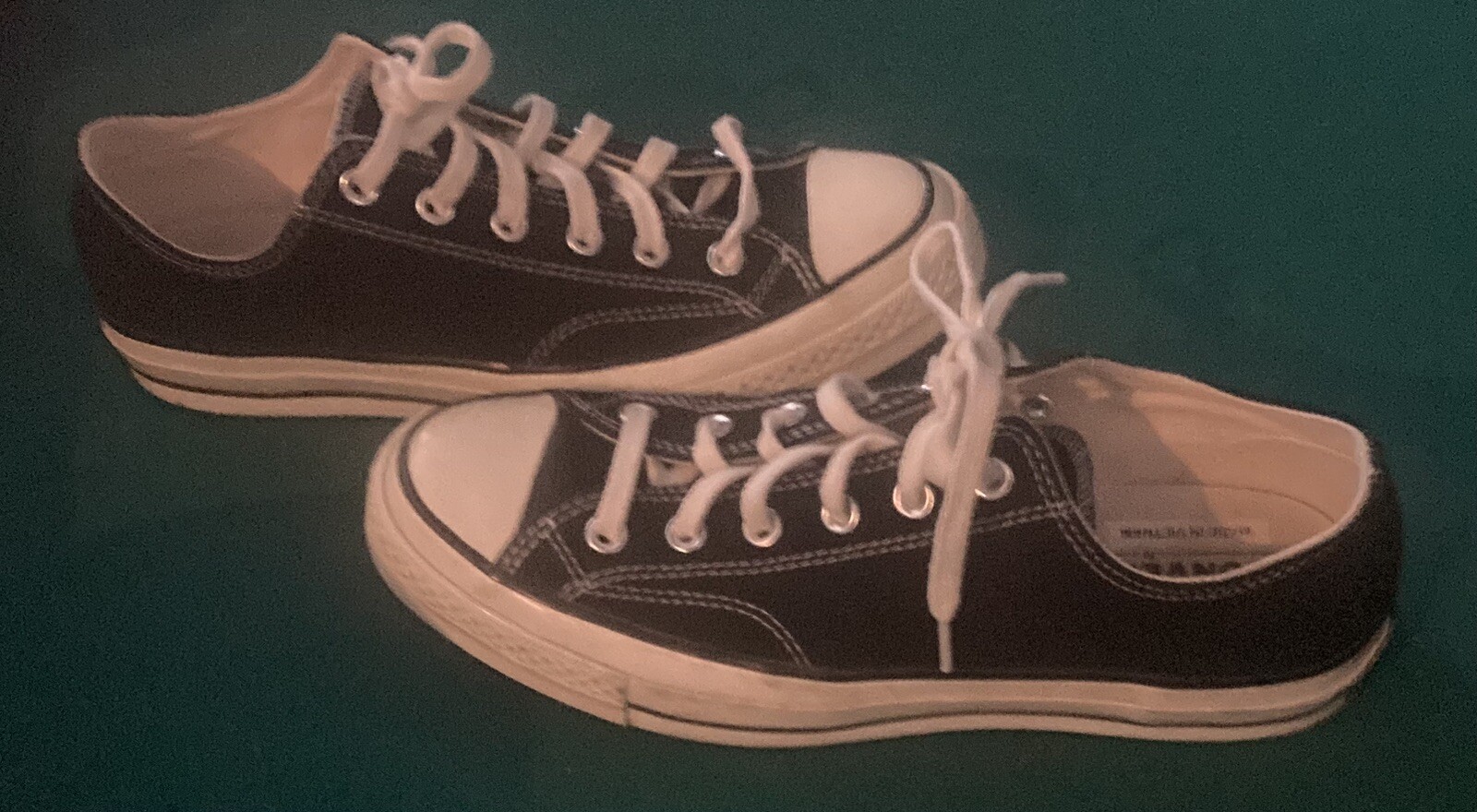 Converse All Star Shoes Size 8 Men 10 Women Color Black In Excellent Condition!