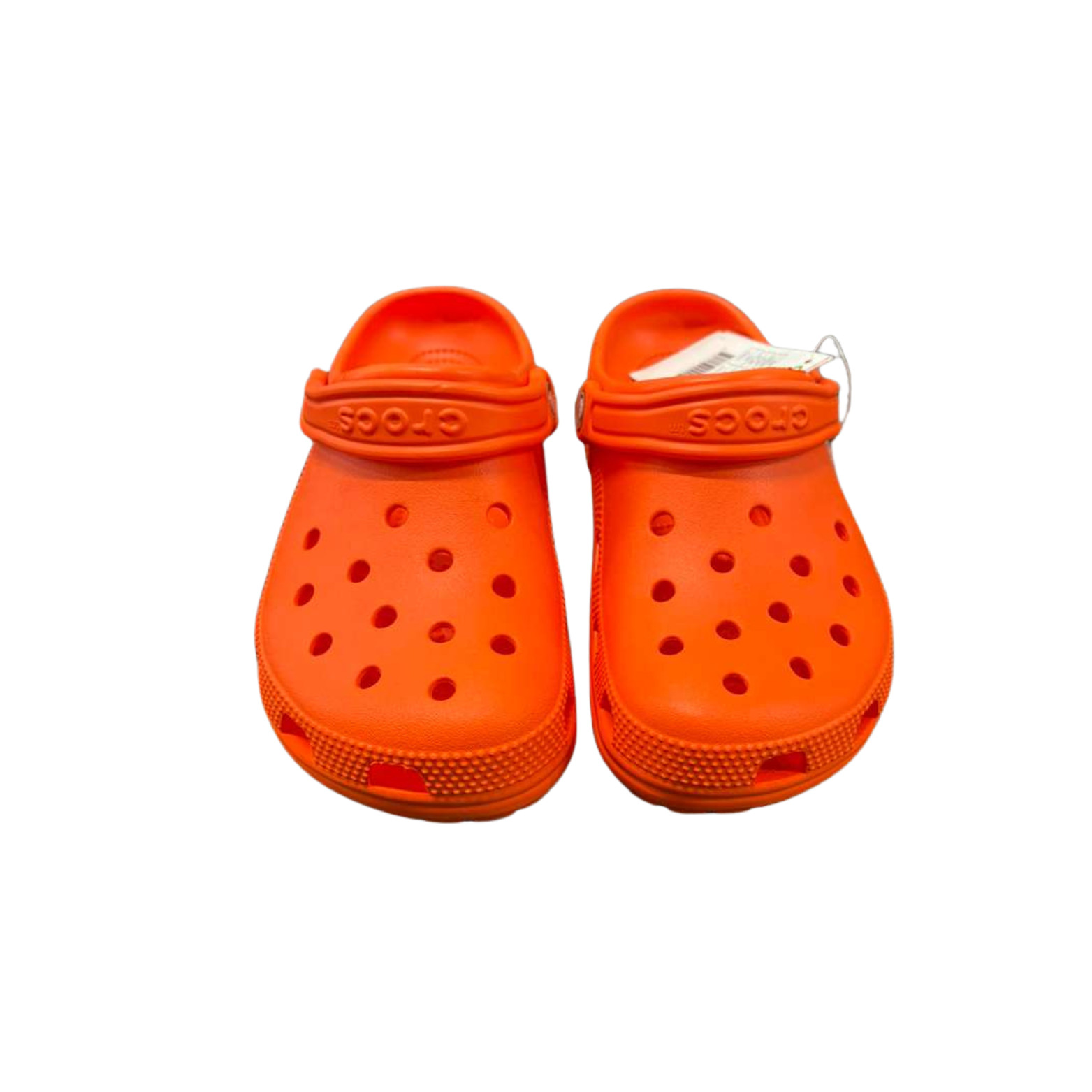 Crocs Classic Clog Unisex Adult Orange Slip-On Lightweight Water-Friendly