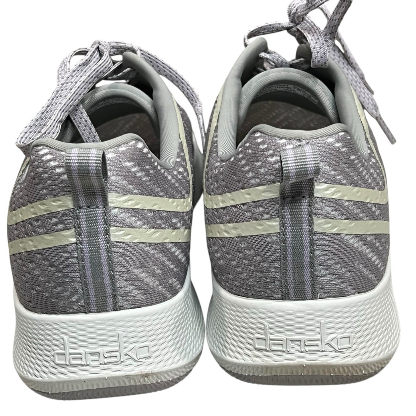 Dansko Sky Nursing Shoes Womens 8 Lilac Purple Mesh Lace Up Athletic Workwear