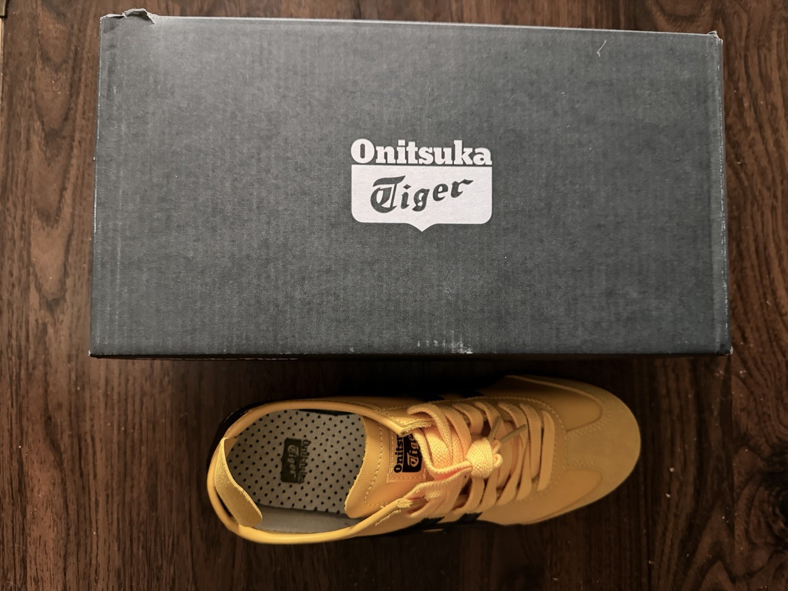 Onitsuka Tiger Mexico 66 Yellow/Black Women’s Size 8.5 EU With Original Box