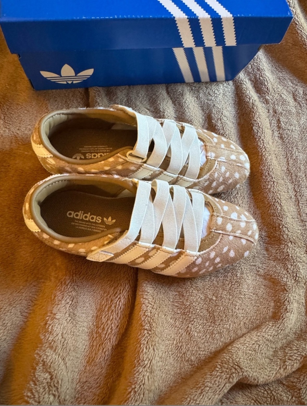 Adidas Tokyo MJ Animal Print Sneakers Women’s Size 6 Retro Street Style