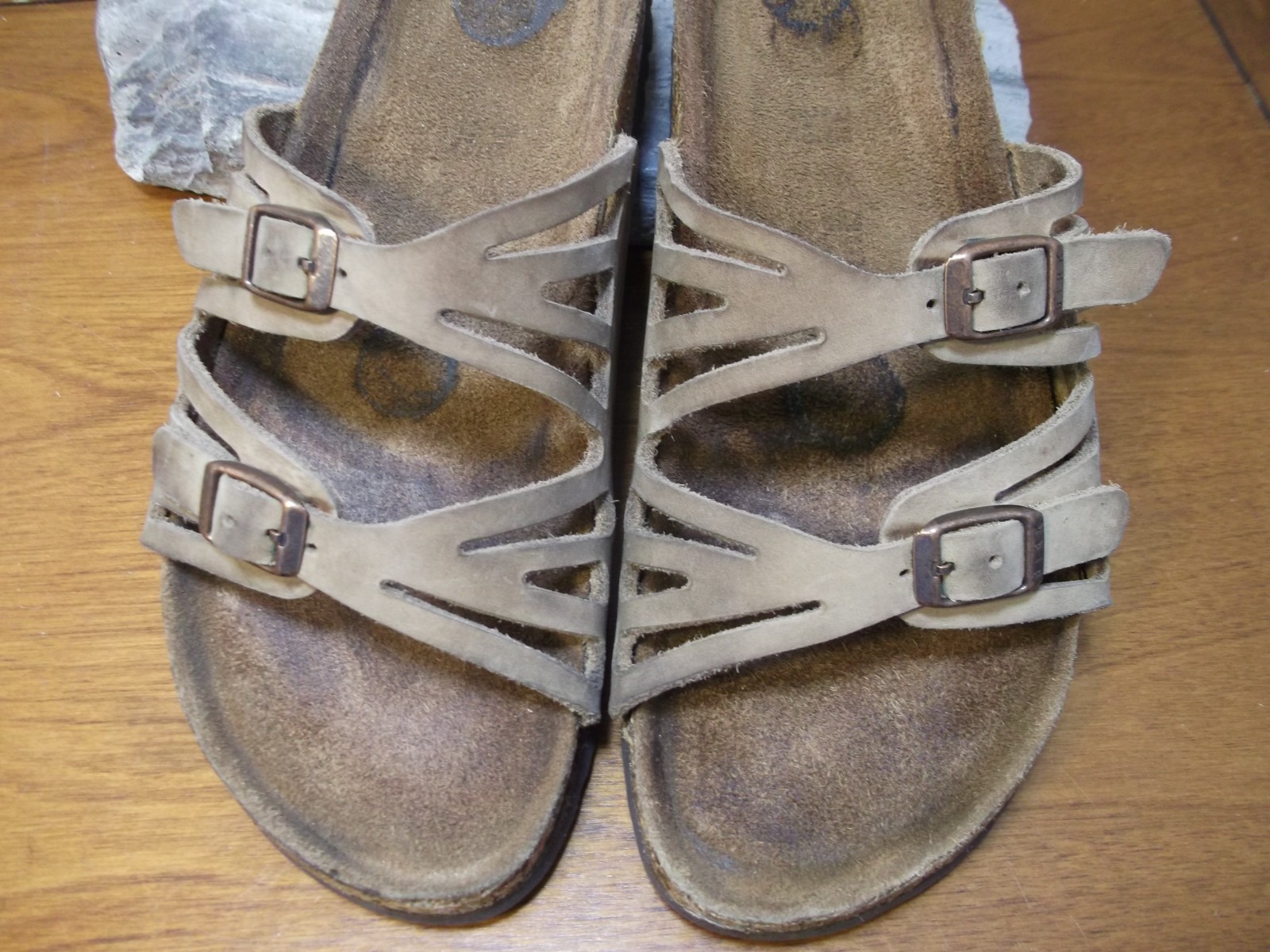 Birkenstock Germany Women’s Sz. 7 M/ 38 Granada Leather Buckle Sandal