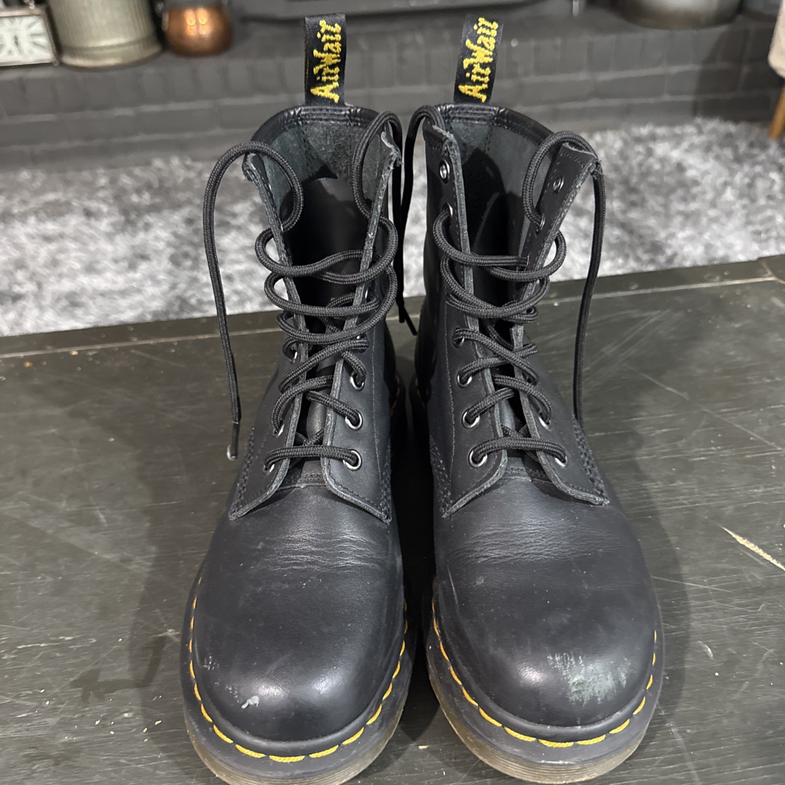 Doc Martens Women’s Boots Black Size 7, See Photos