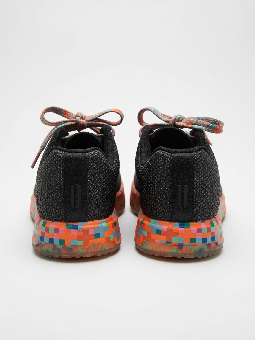 NOBULL Impact Runner Pixel Black Multi Womens 7.5 Mens 8 Limited Edition