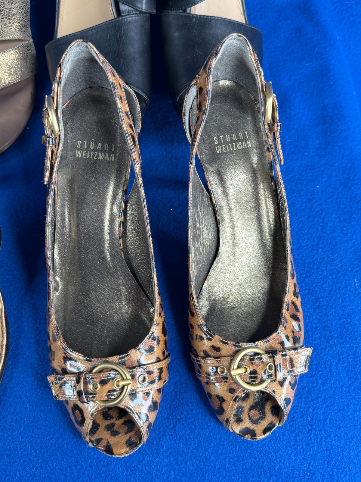 SIZE 8-8 1/2 LOT OF 8 PAIRS OF WOMENS SHOES INCLUDING DIOR & OTHER BRANDS