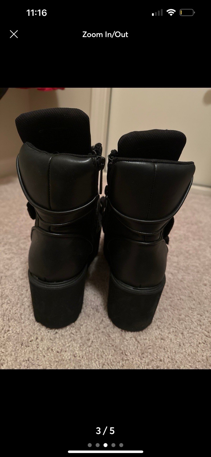 Killstar Platform Sneakers Wmns 8