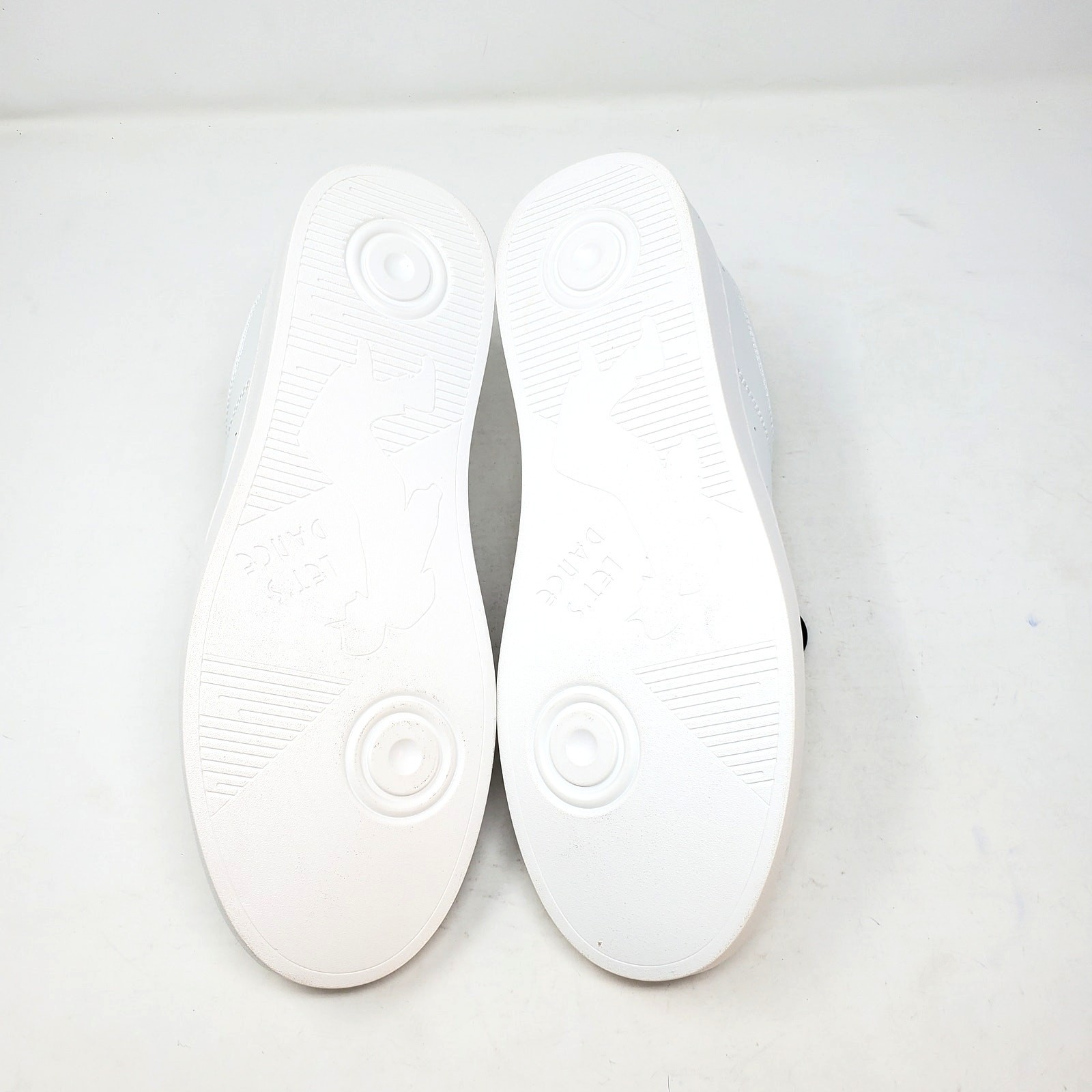 Pulse Dance Shoes Sneakers Flow White Low Top Unisex Size US 9.5 M / US 10.5 W