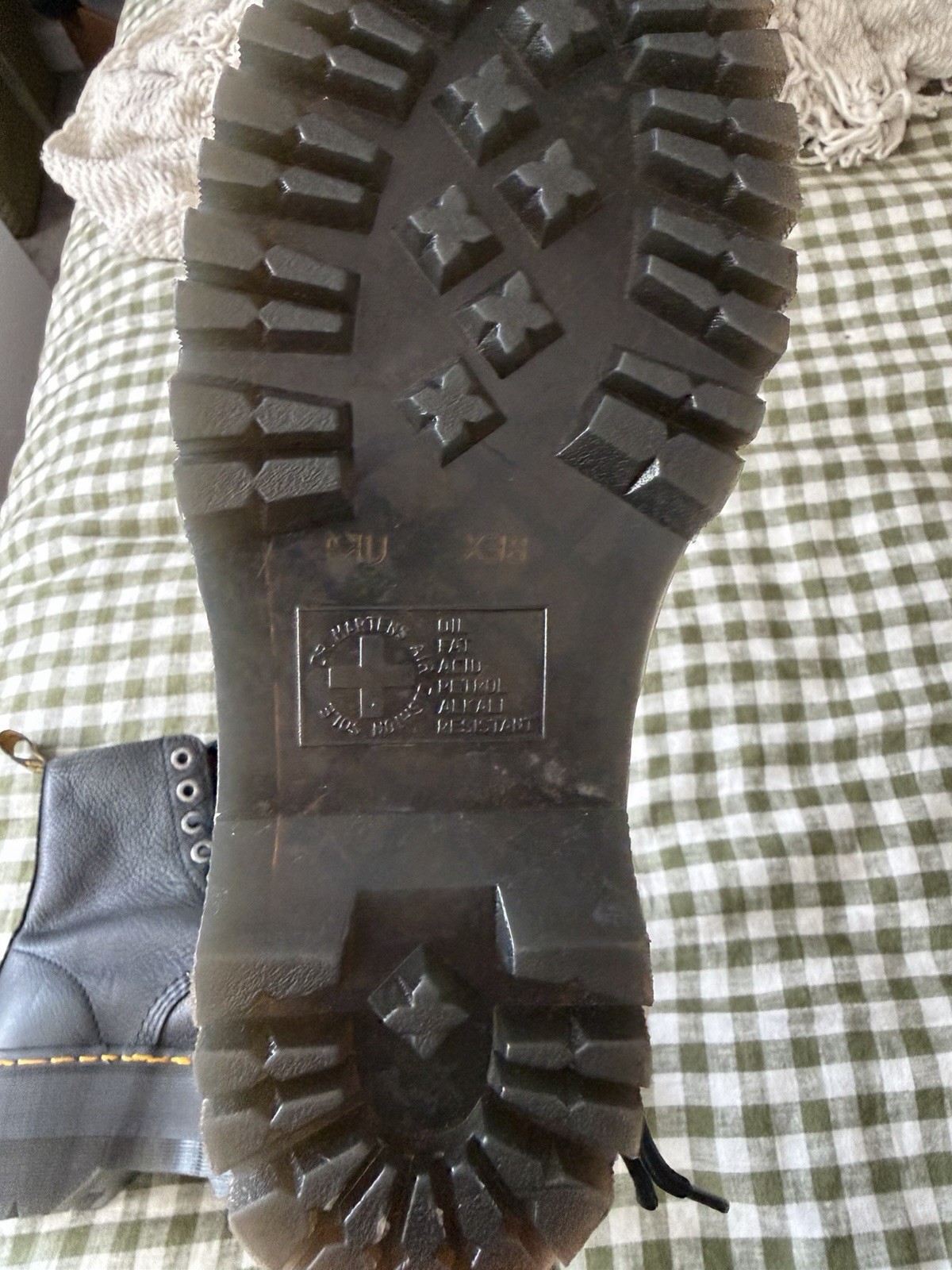 Dr. Martens 1460 Max Platform Leather Women’s Boot Black Size: 6US