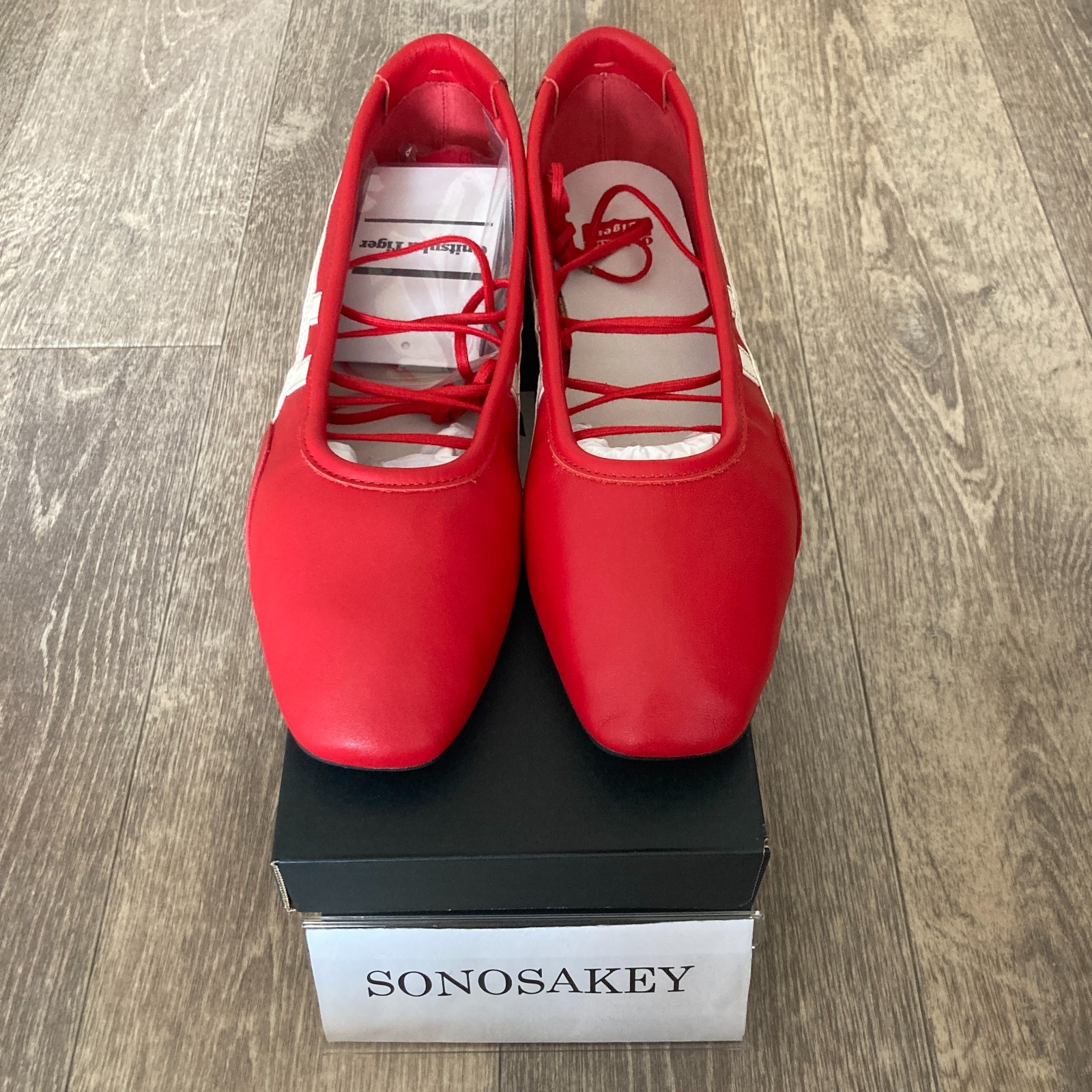 Onitsuka Tiger GYMNARINA 1182A704 600 CLASSIC RED/CREAM New in Box【Women’s】