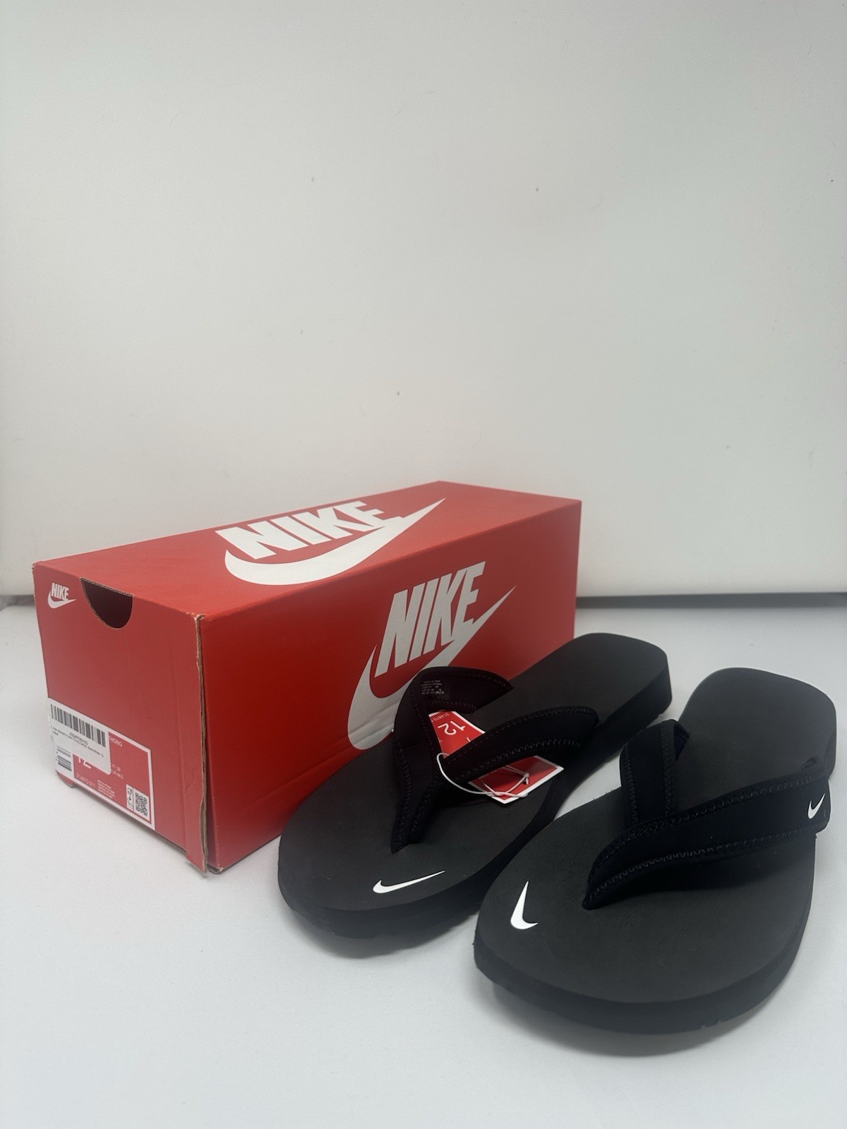 Nike Women’s Celso Girl Thong ‘Black’ Slides Flip-Flop Sandals 314870-011 Sz 12