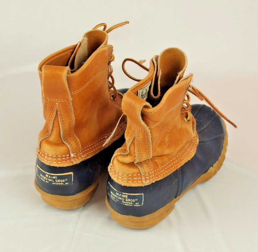 LL Bean Freeport Maine Woman’s Size 6.5 or 7 Hunting Gum Shoe Duck Boots
