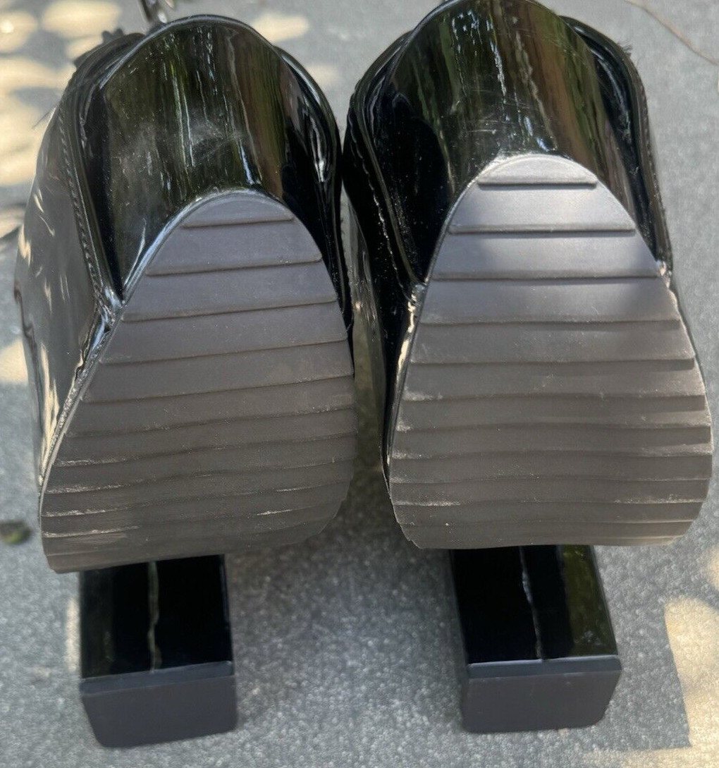 Killstar High gloss PVC Galactic Platform Heels Size 9