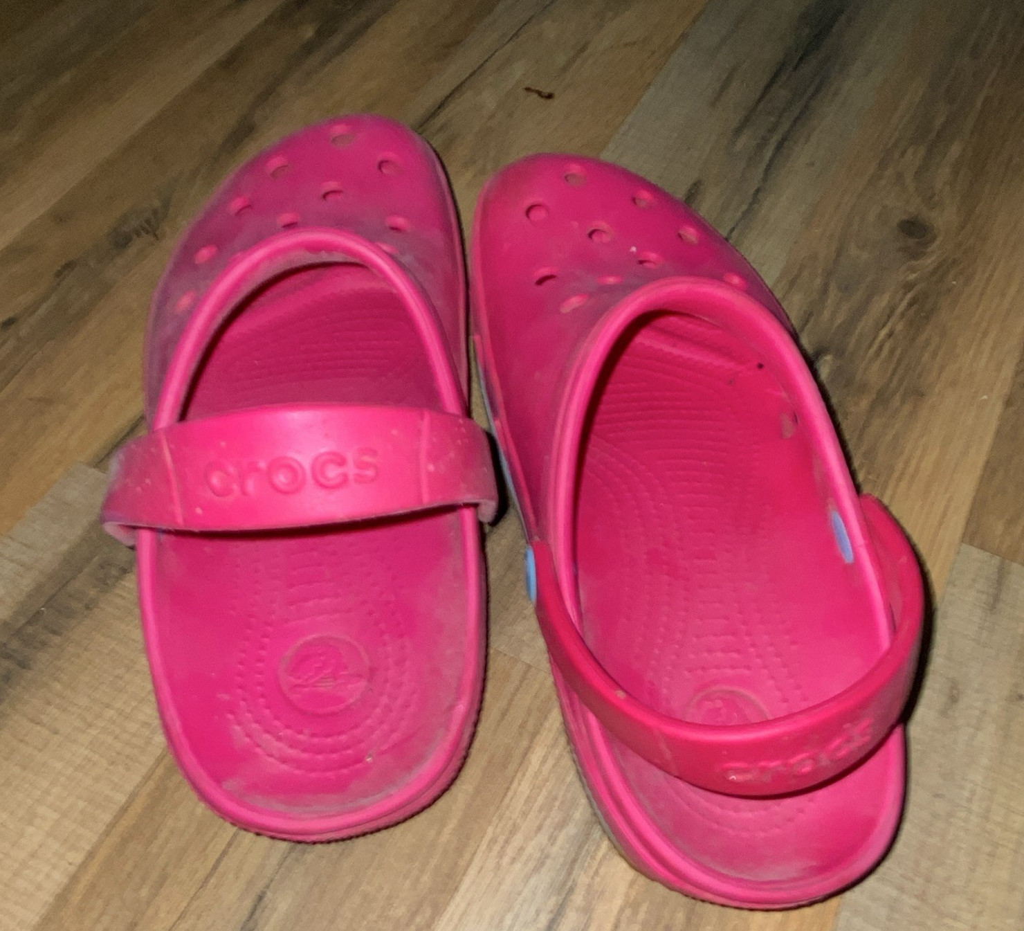 Crocs Classic Pink Clog Slip-On Comfort Shoes Womens US 8 (UK 6 EU 39-40)