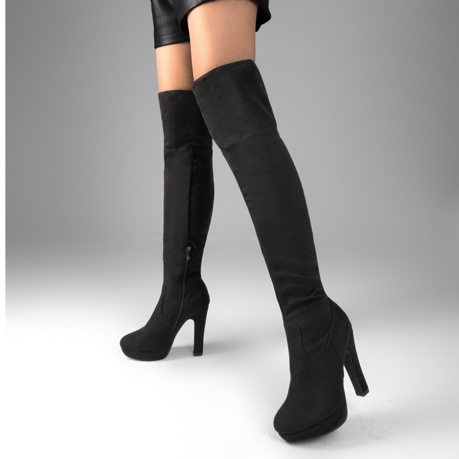 Women’s Sexy Over The Knee Boots Fashion Thigh High Ladies Sexy High Heel Boots