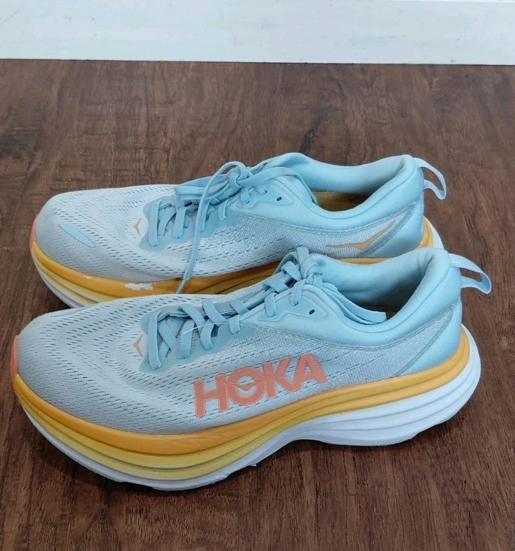 Size 9D- HOKA One One Bondi 8 Summer Song Women Sneakers