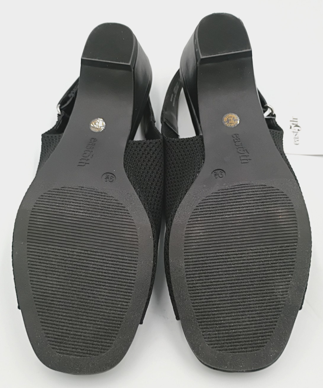 East 5th Julinow Round Closed Toe Block Heel Pumps Womens Size 9.5 M NEW w/ box