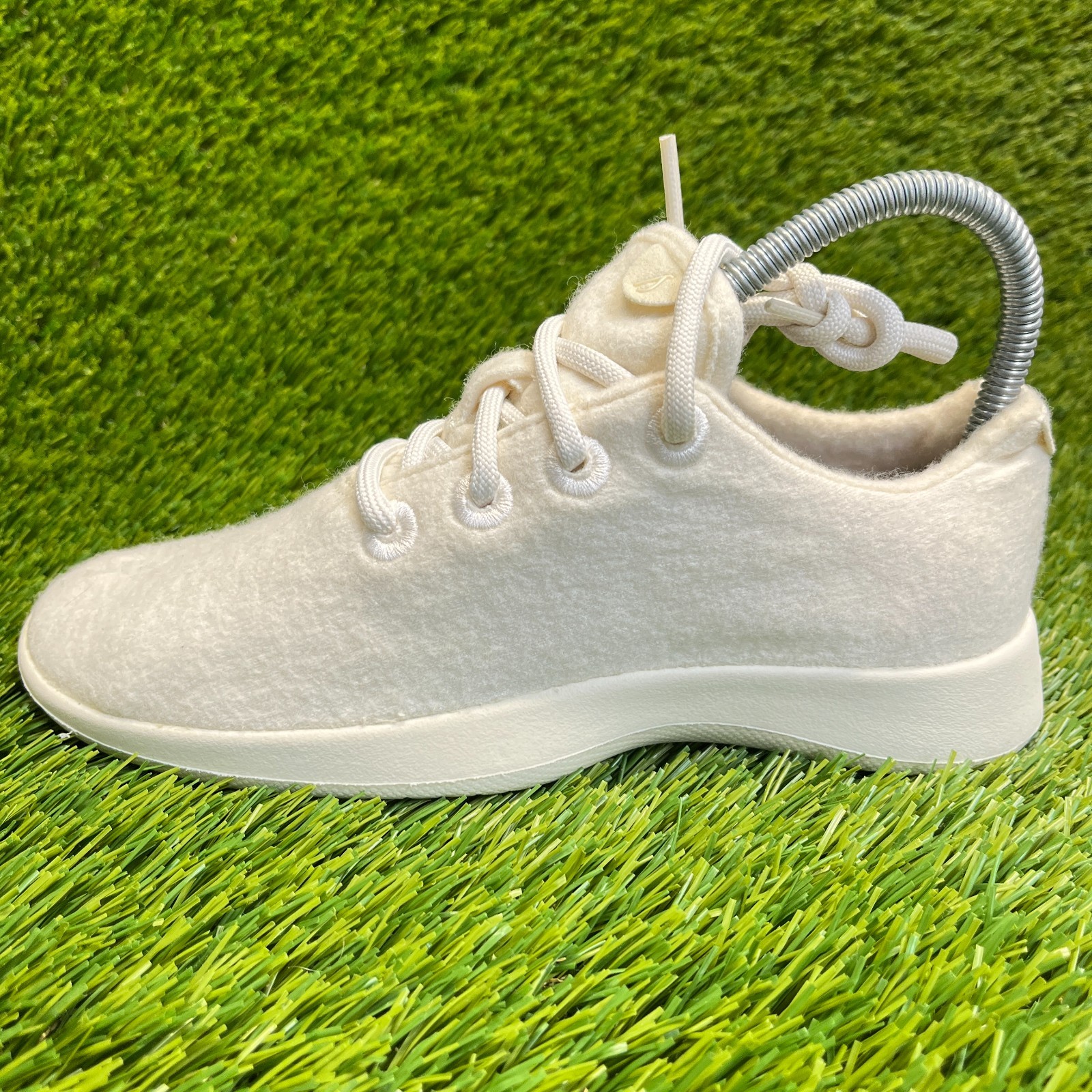Allbirds Wool Runners Natural White Womens Size 6 Running Walking Shoes Sneakers