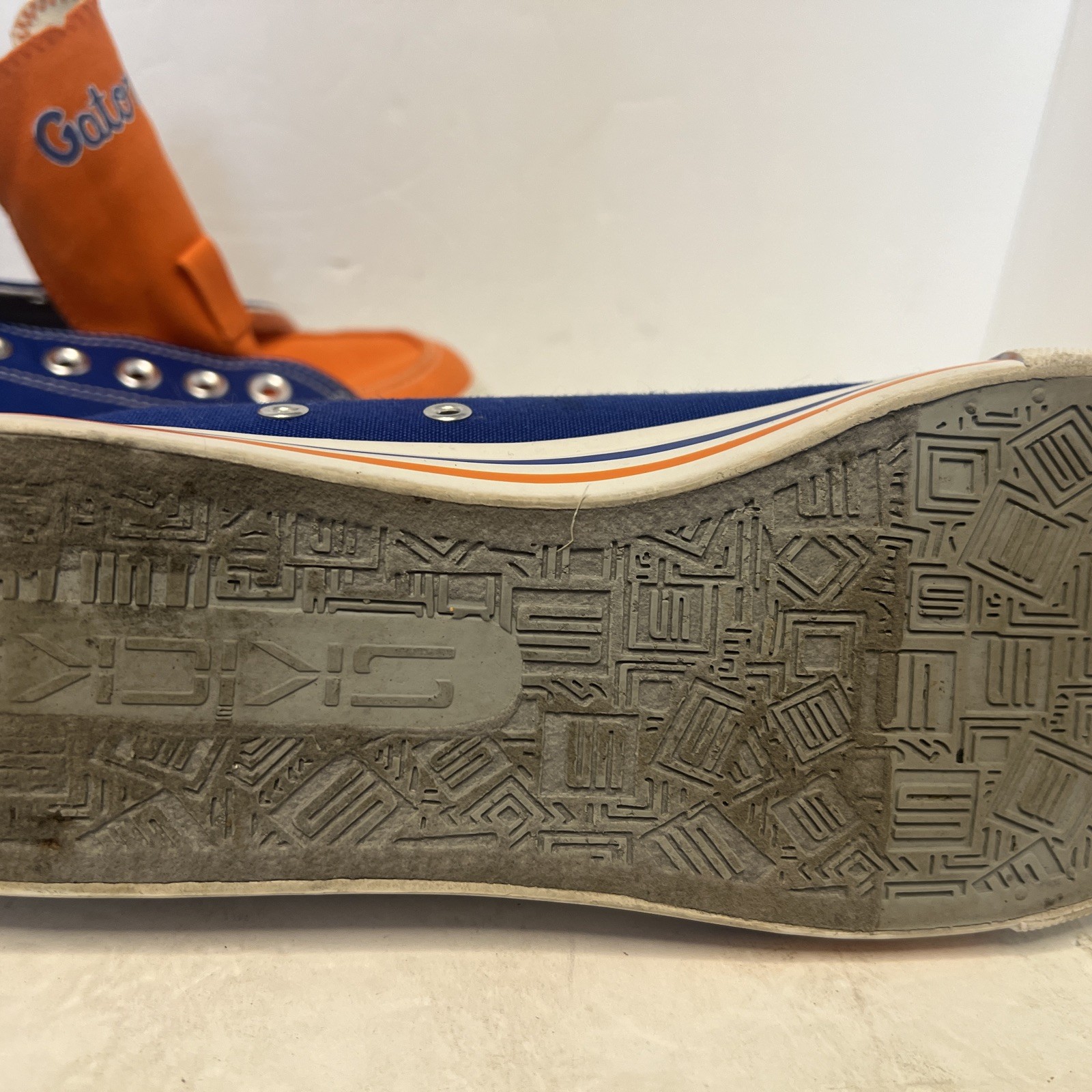 Skicks U Of F Florida Gators Swamp Canvas Low Top Sneakers Women 11 Men’s 9