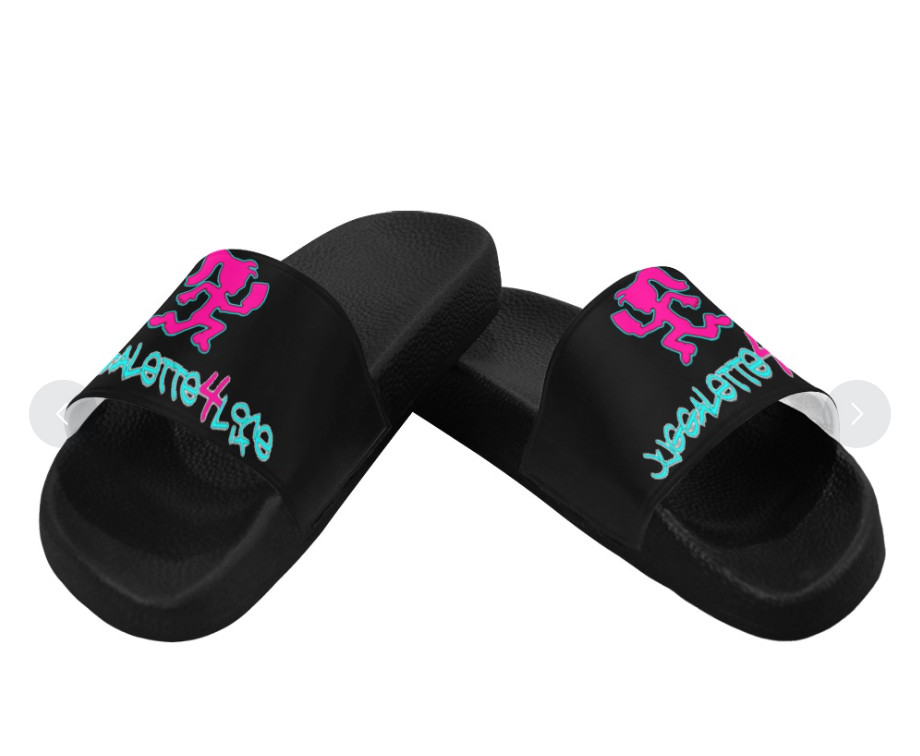 Hatchet Girl Women’s Slides ICP Insane Clown Posse Juggalo Jugalette Mom gift