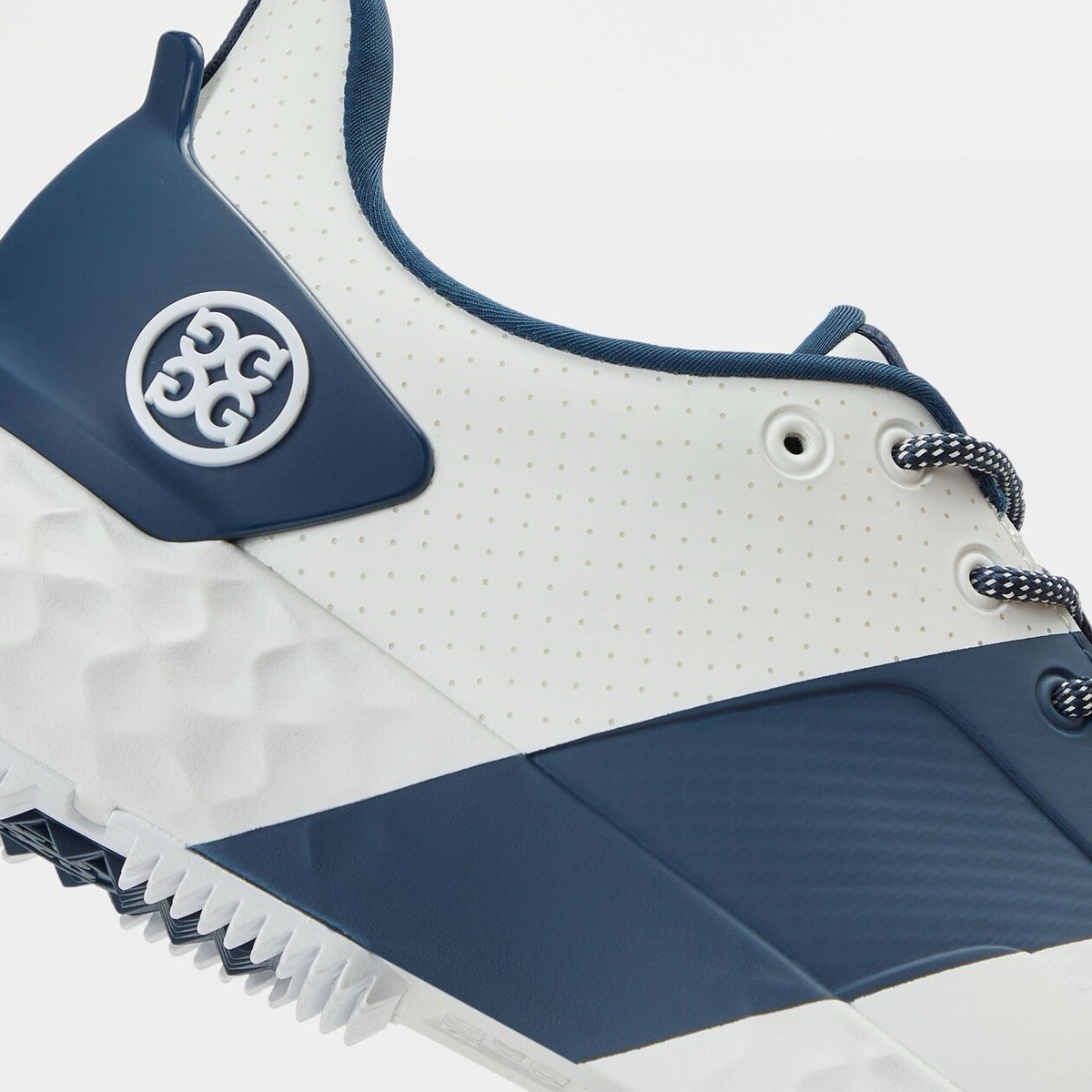 G/FORE MG4+ PERFORATED CONTRAST STRIPE GOLF SHOE GLF000011 White – WOMENS US 6.5