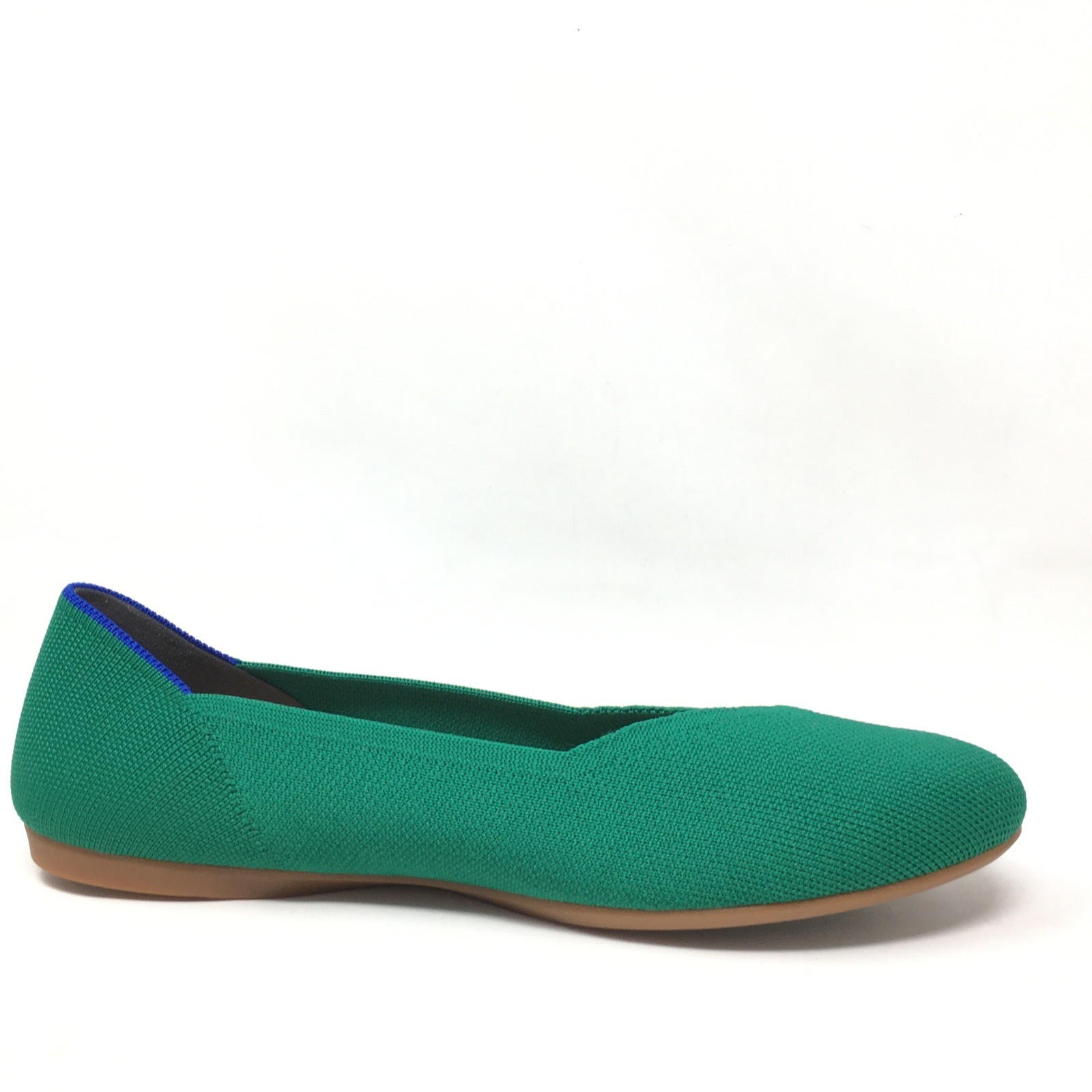NEW Rothys The Daily Knit Flats Loafers Shoes Womens Size 9.5 Vibrant Green